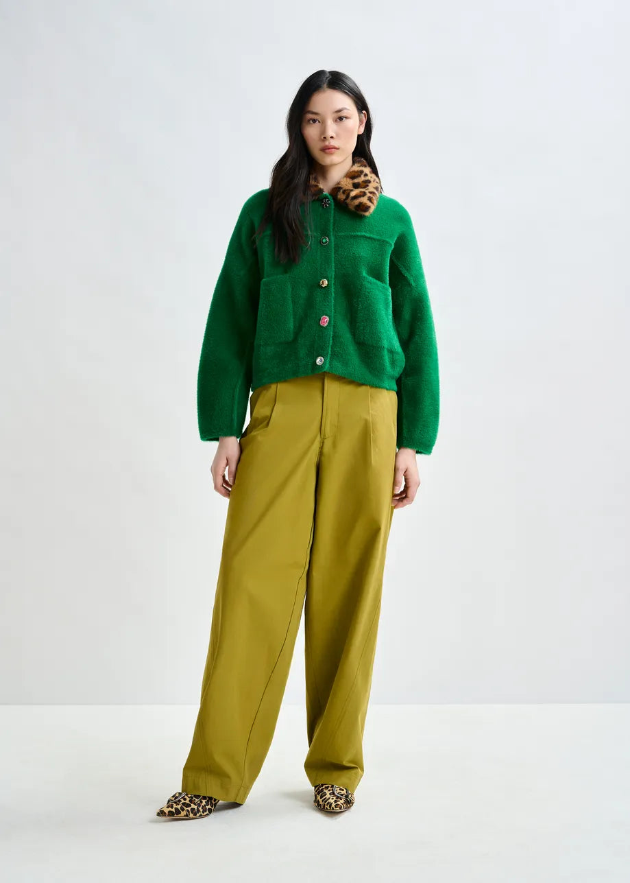 Essentiel Antwerp Green Intention Jacket