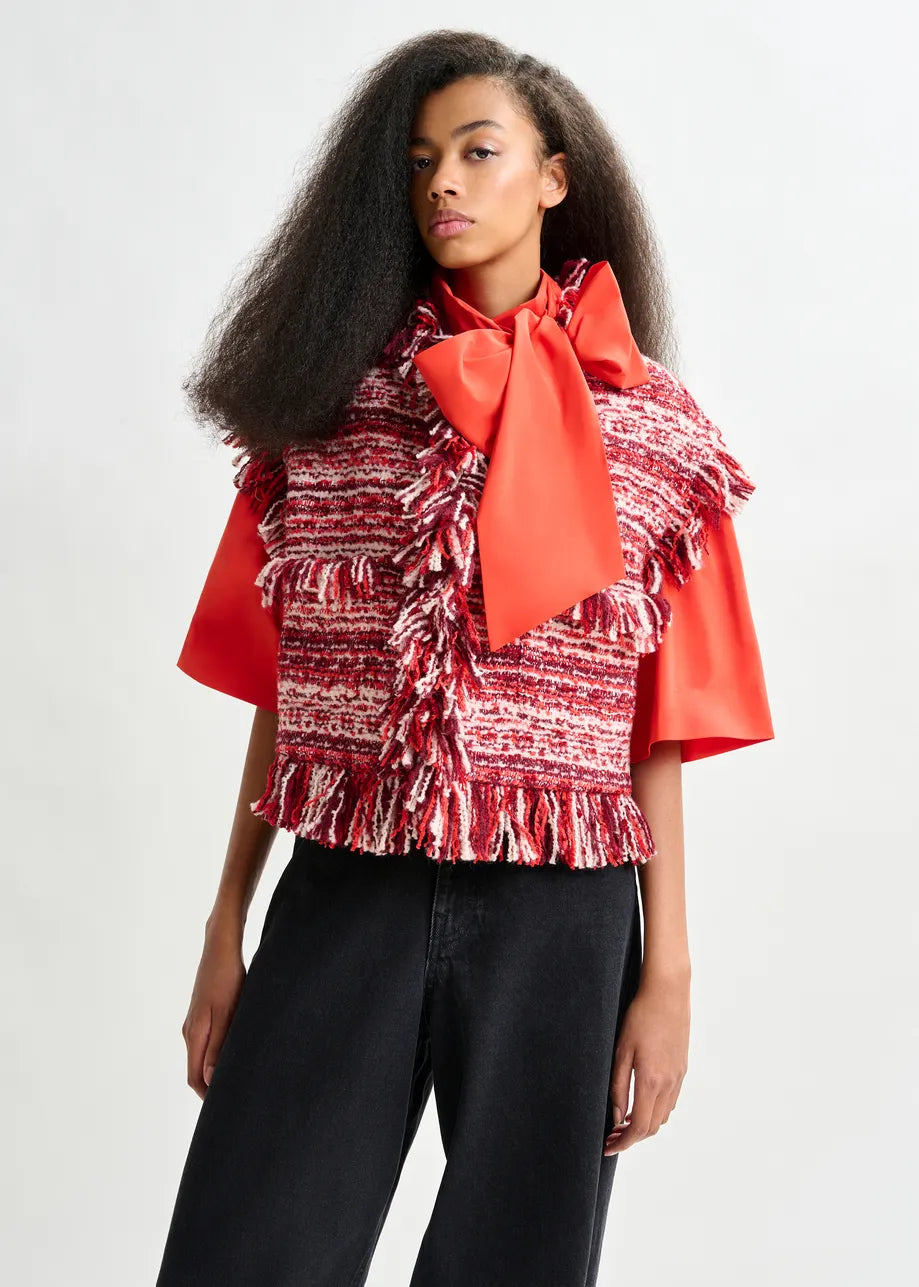 Essentiel Antwerp Ishani Fringed Gilet