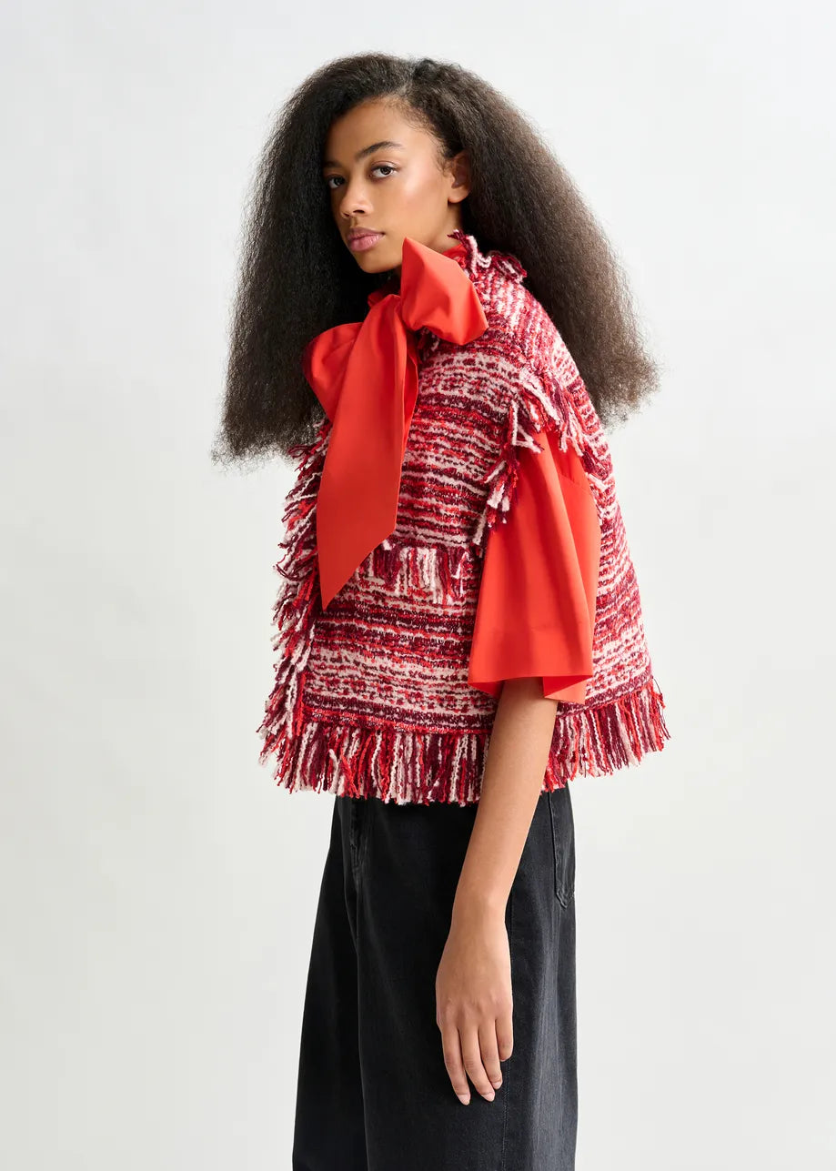 Essentiel Antwerp Ishani Fringed Gilet