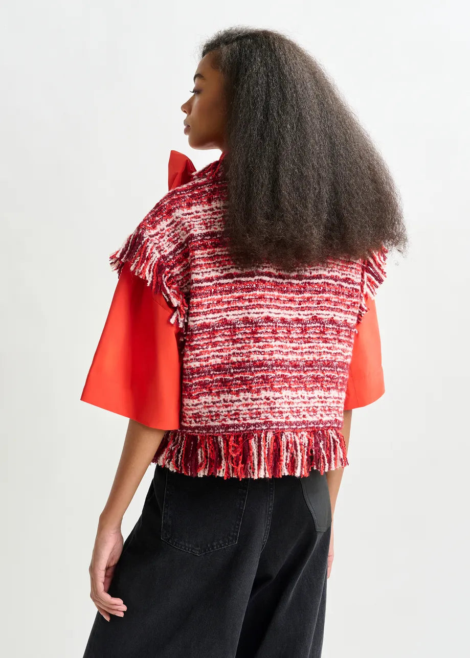 Essentiel Antwerp Ishani Fringed Gilet