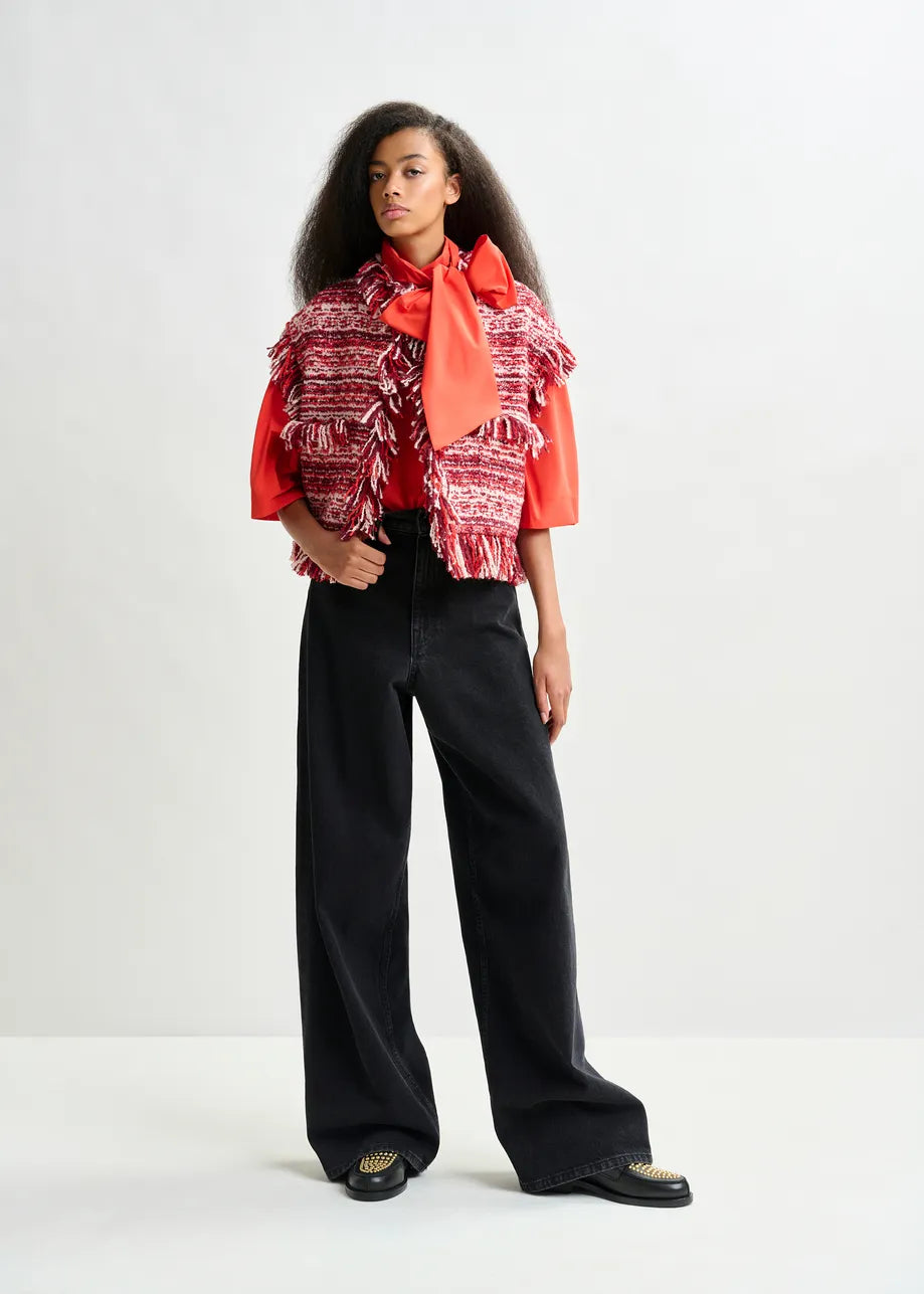 Essentiel Antwerp Ishani Fringed Gilet