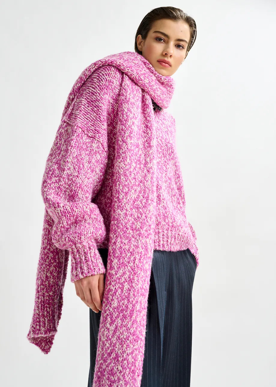 Essentiel Antwerp Itourmaline Knitted Scarf