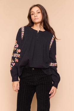 Louizon Ipish Noir Blouse