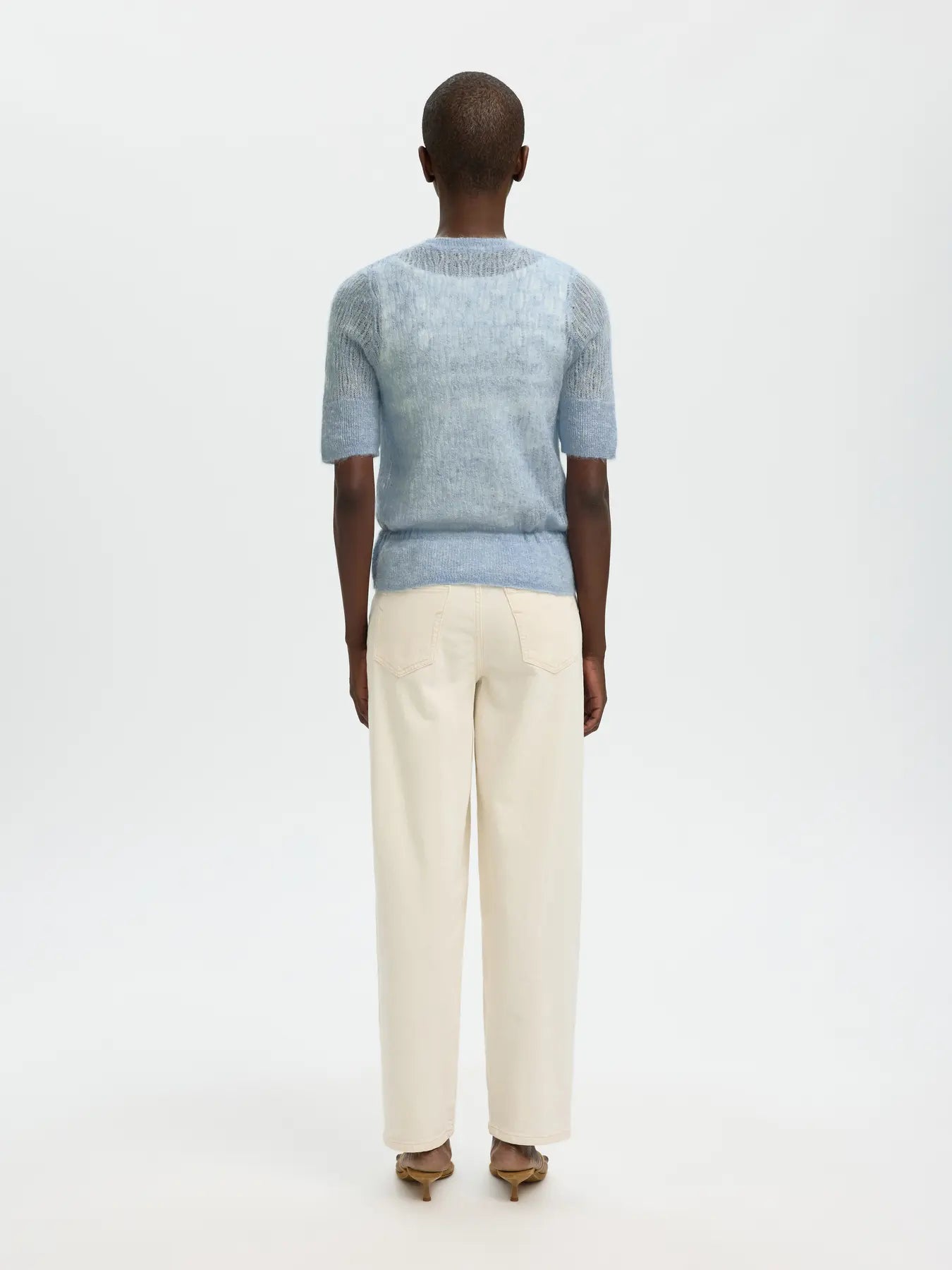 Selected Mayer Short Sleeve Knit 