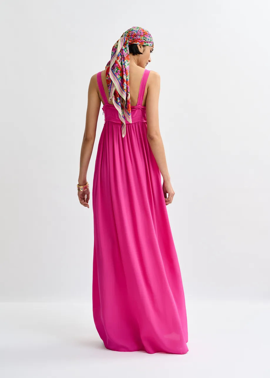 Essentiel Antwerp Jacobean Maxi Babydoll Dress