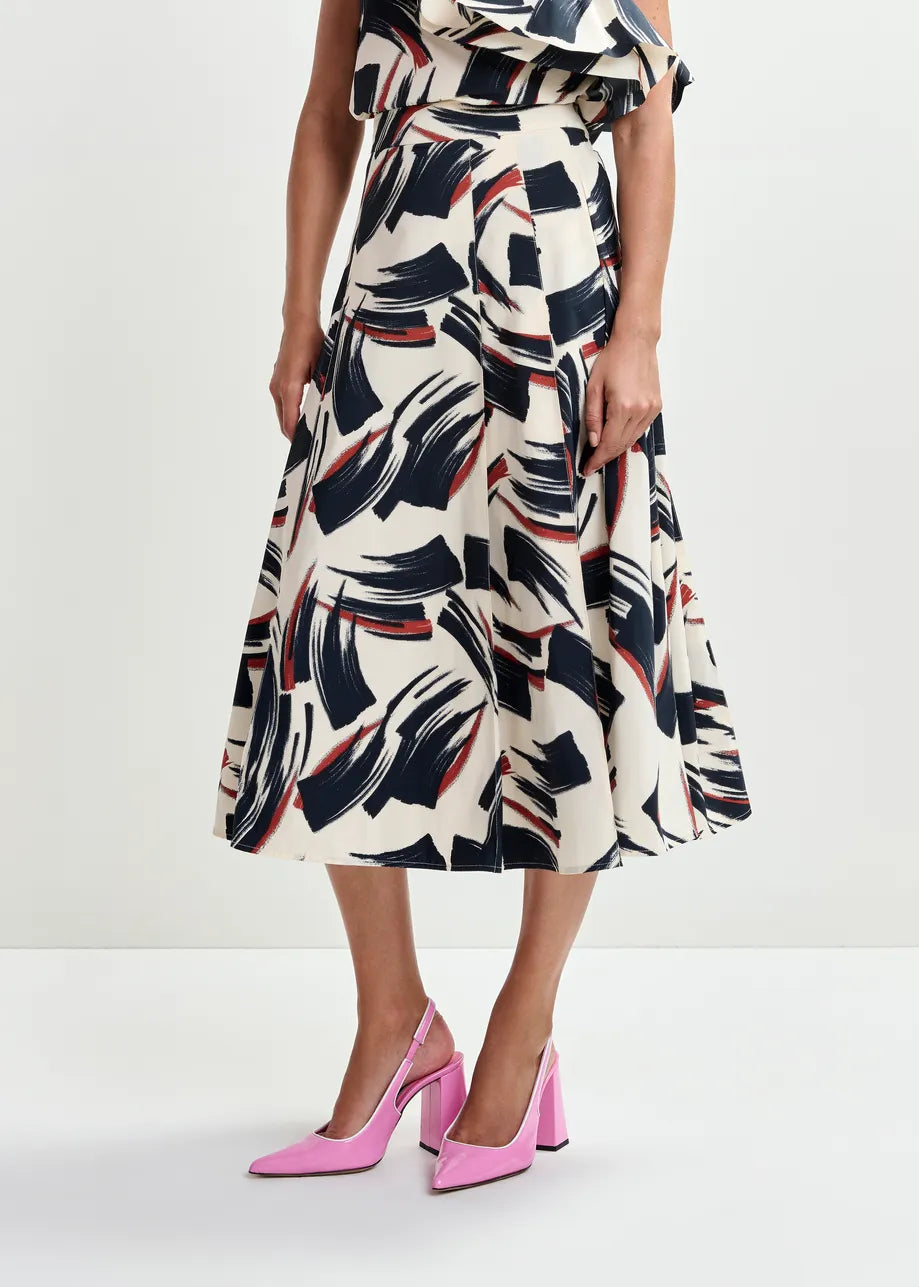 Essentiel Antwerp Jaelyn Pleat Midi-Skirt