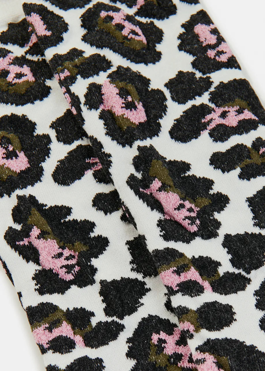 Essentiel Antwerp Jimz Jacquard Leopard Socks