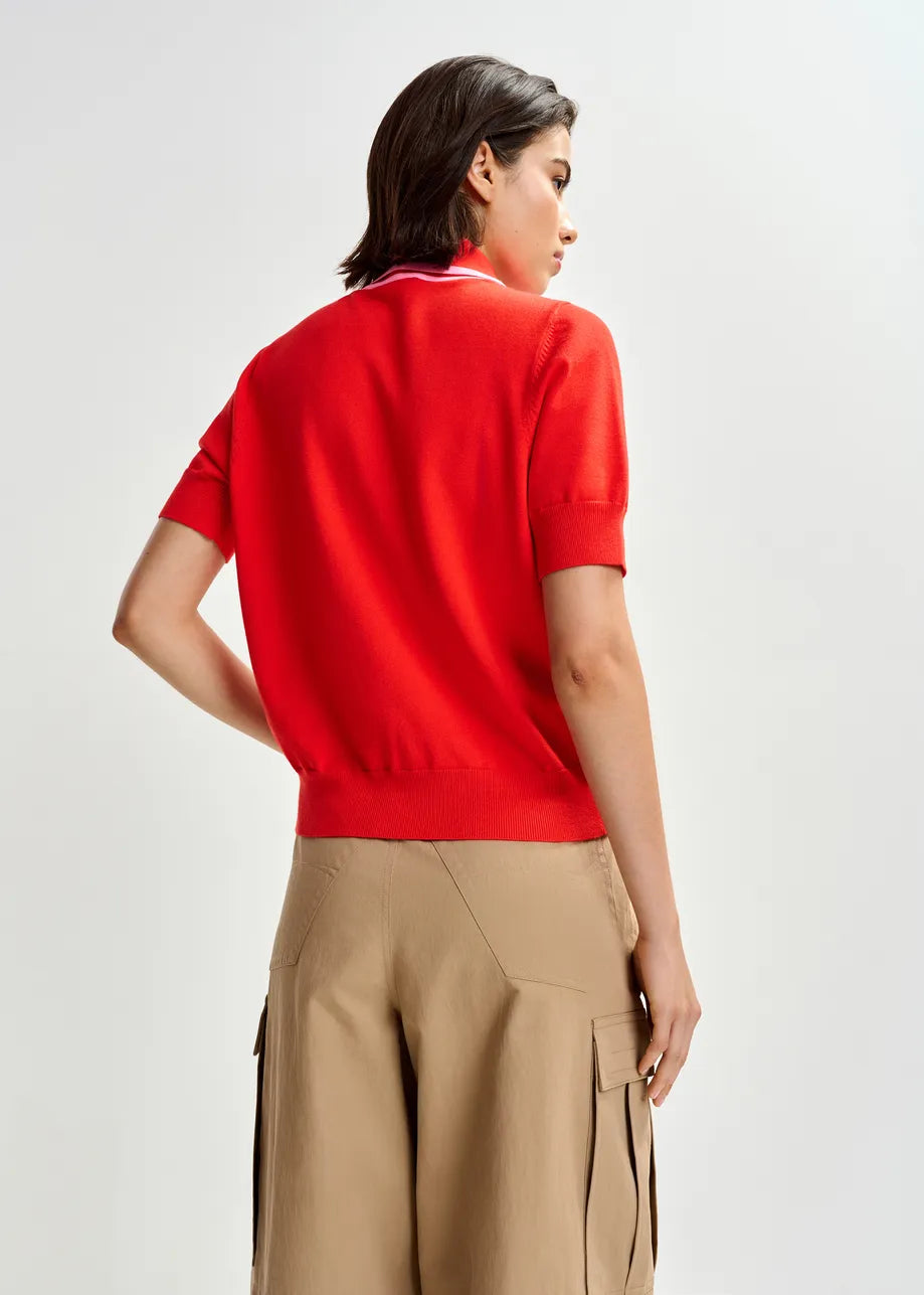 Essentiel Antwerp Jonda Orange Polo