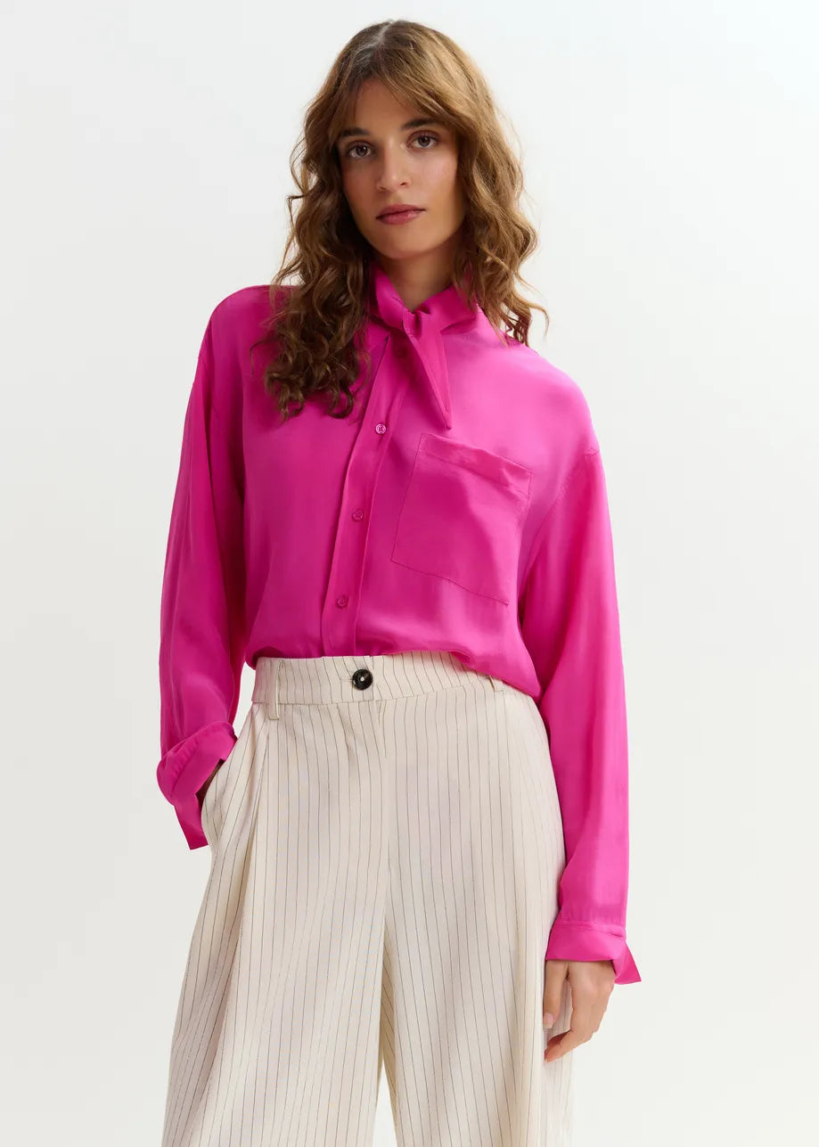 Essentiel Antwerp Jordana Neck Tie Shirt
