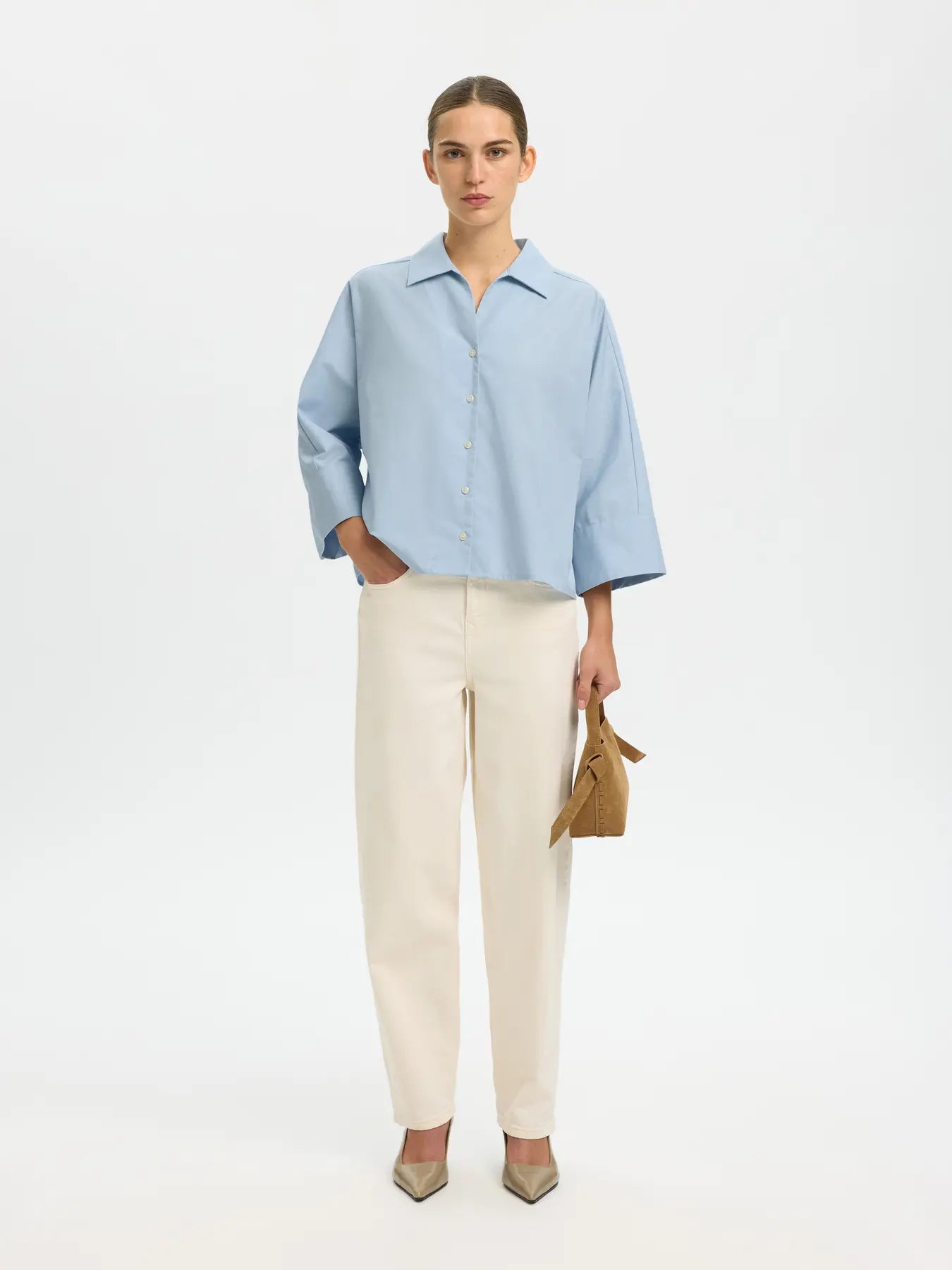 Selected Fester Blue Shirt