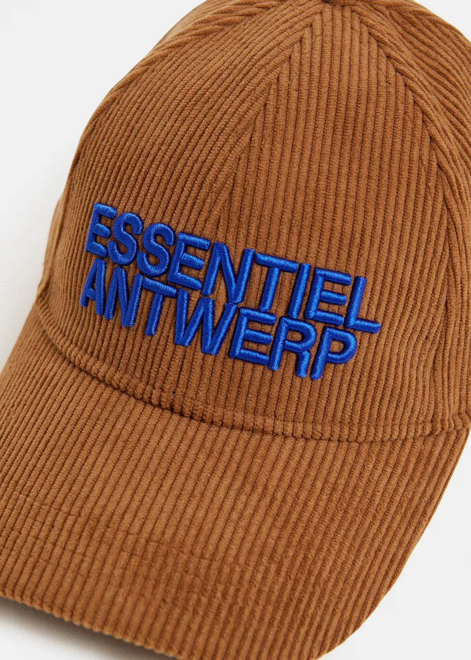 Essentiel Antwerp Kainor Corduroy Camel Cap
