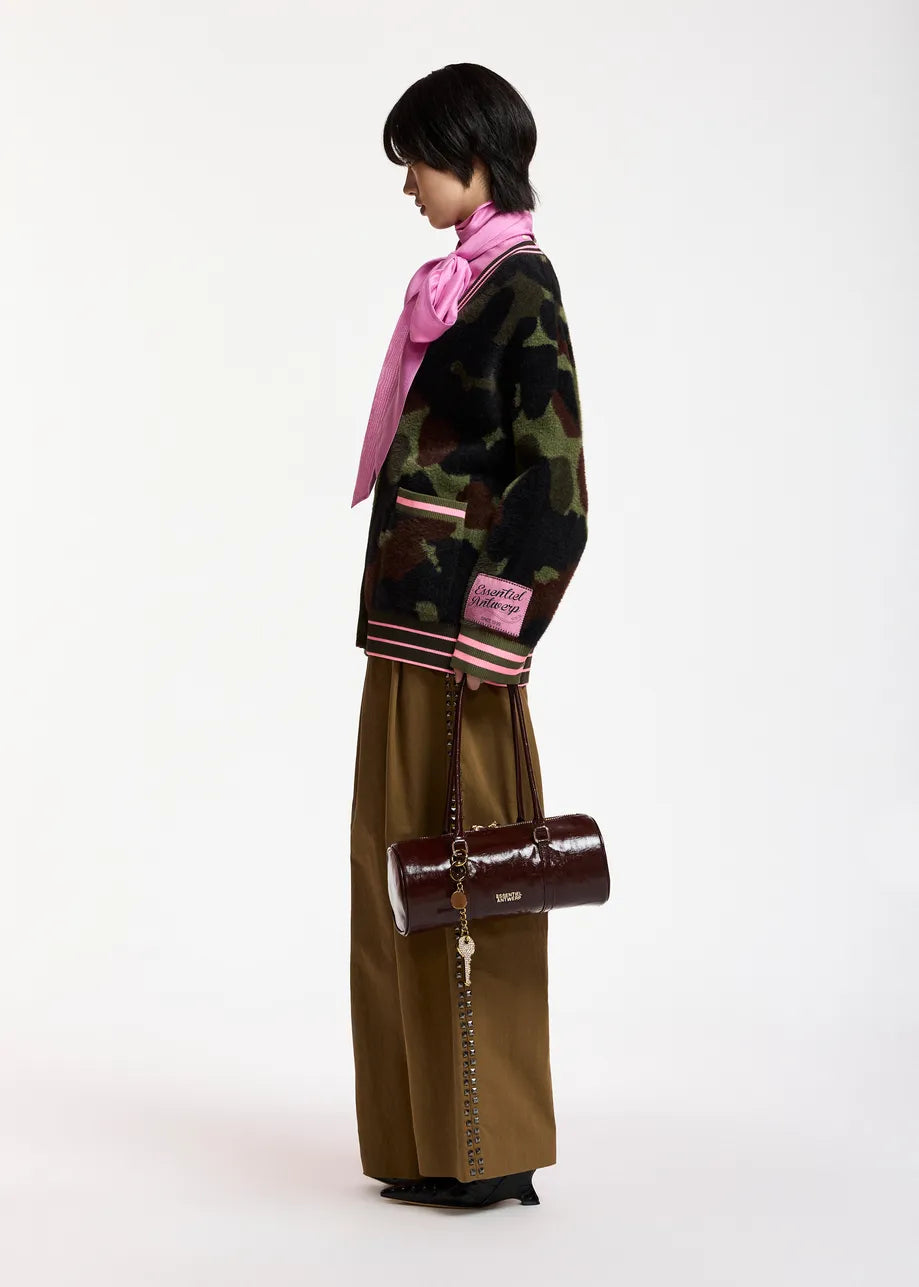 Essentiel Antwerp Kamoo Camoflage Cardigan