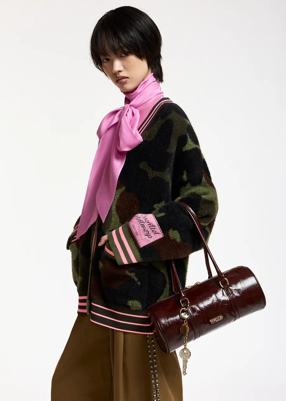 Essentiel Antwerp Kamoo Camoflage Cardigan