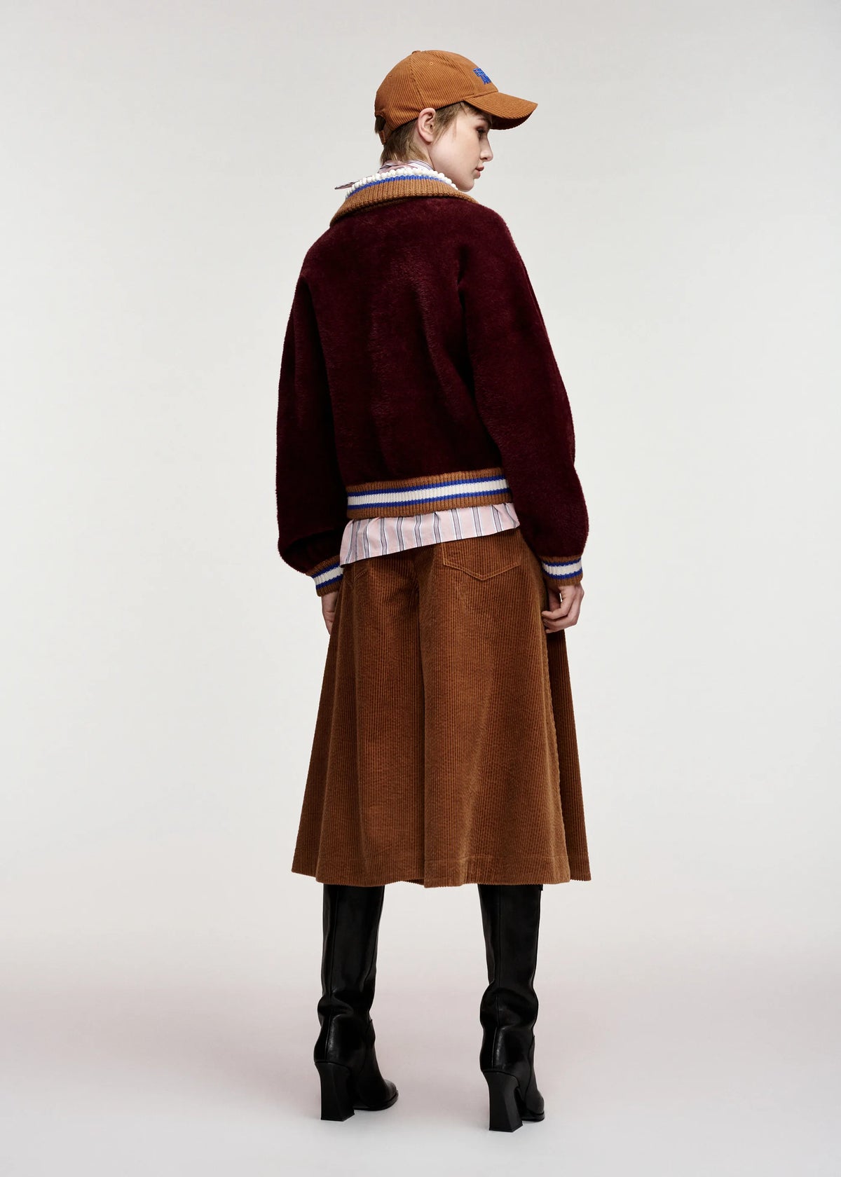 Essentiel Antwerp Kamore Wine Jacket