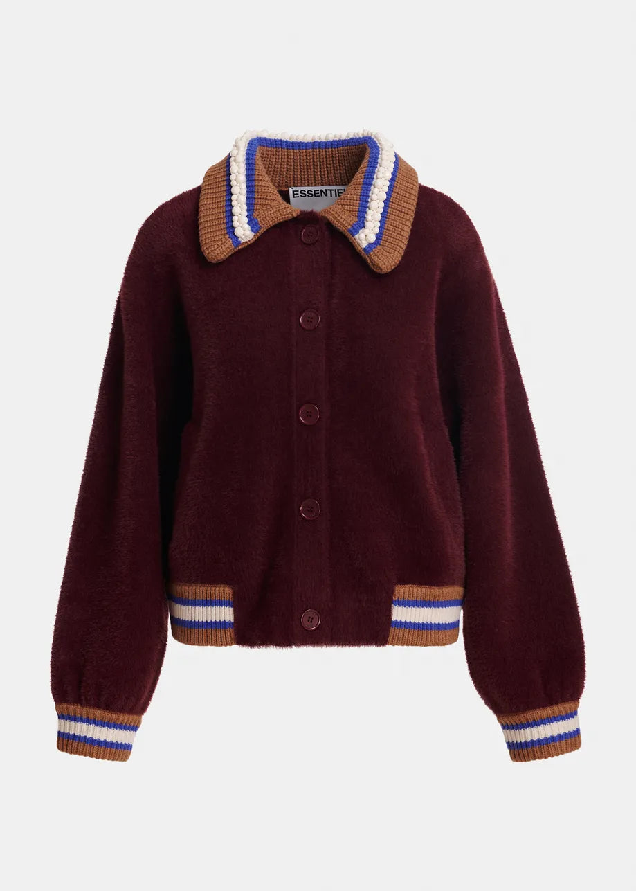 Essentiel Antwerp Kamore Wine Jacket