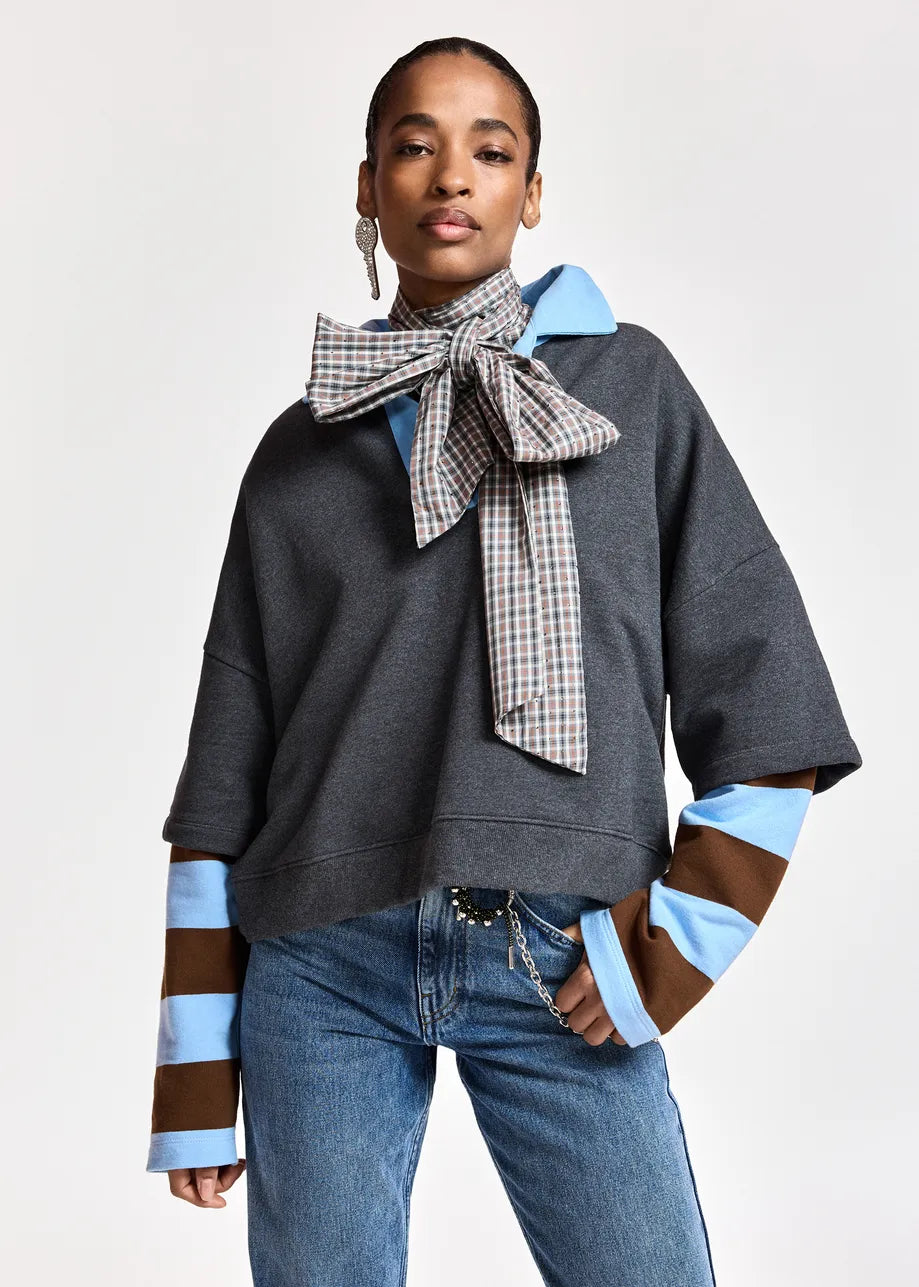 Essentiel Antwerp Kantelou Polo Sweatshirt