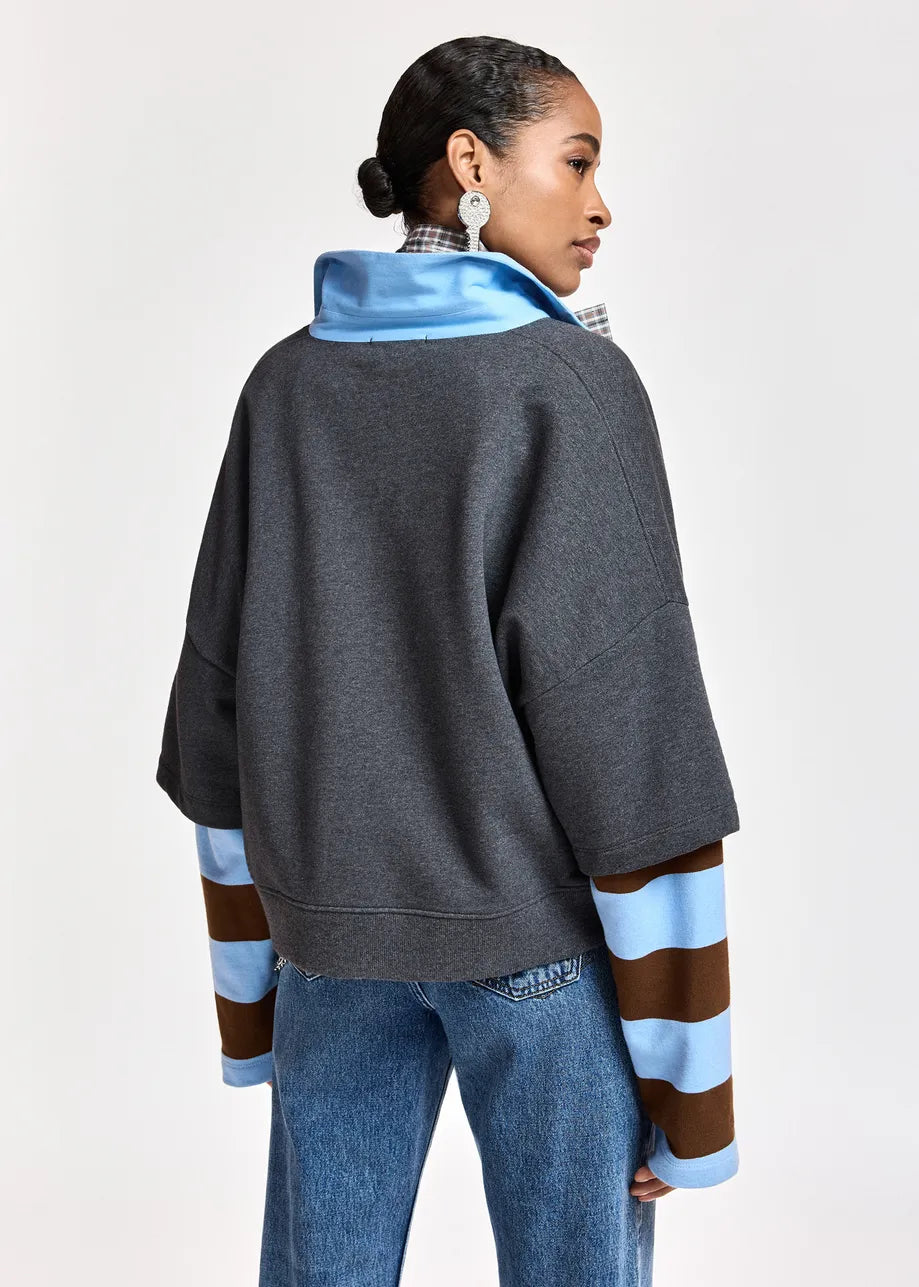Essentiel Antwerp Kantelou Polo Sweatshirt