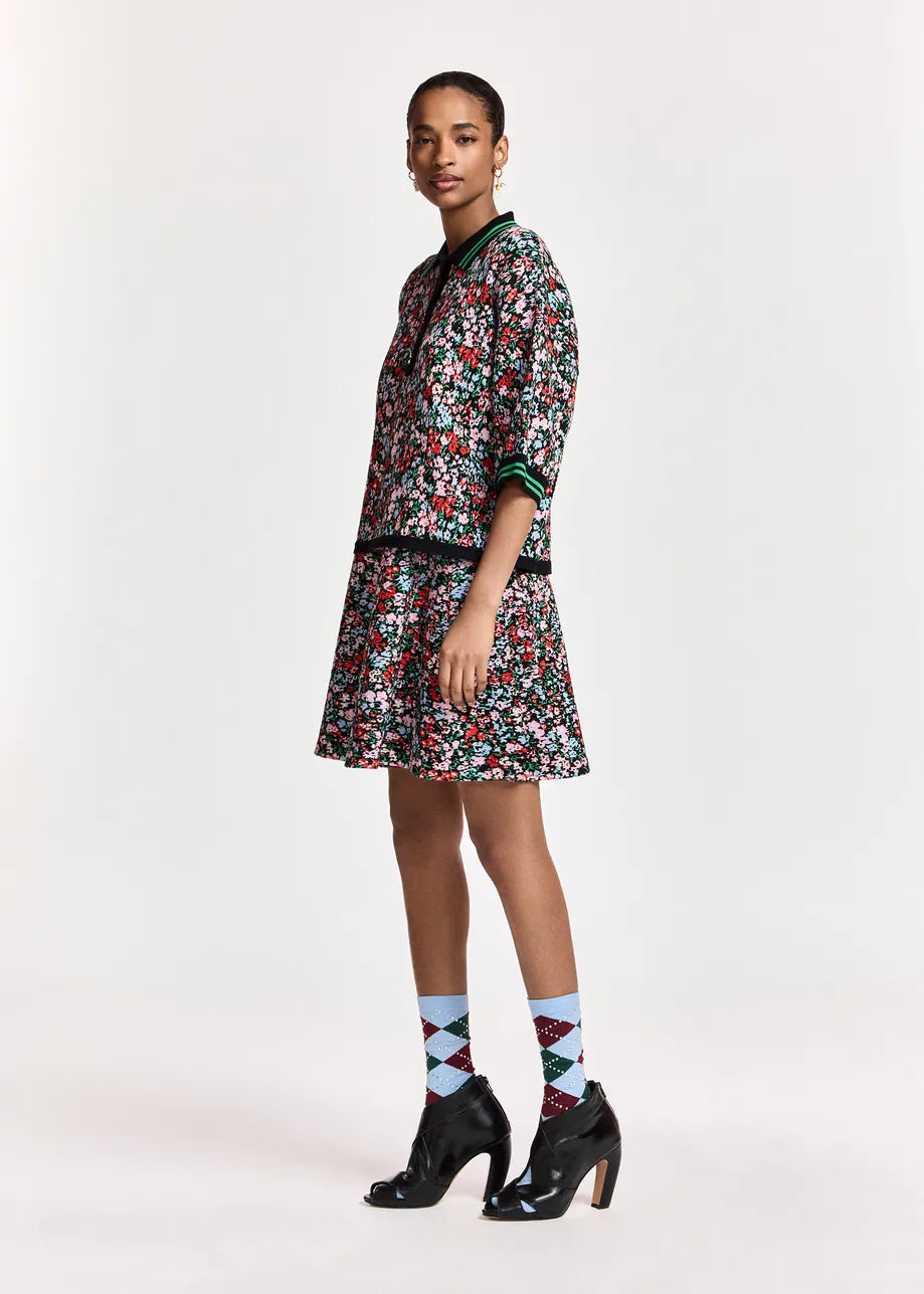 Essentiel Antwerp Kartos Knitted Jacquard Polo