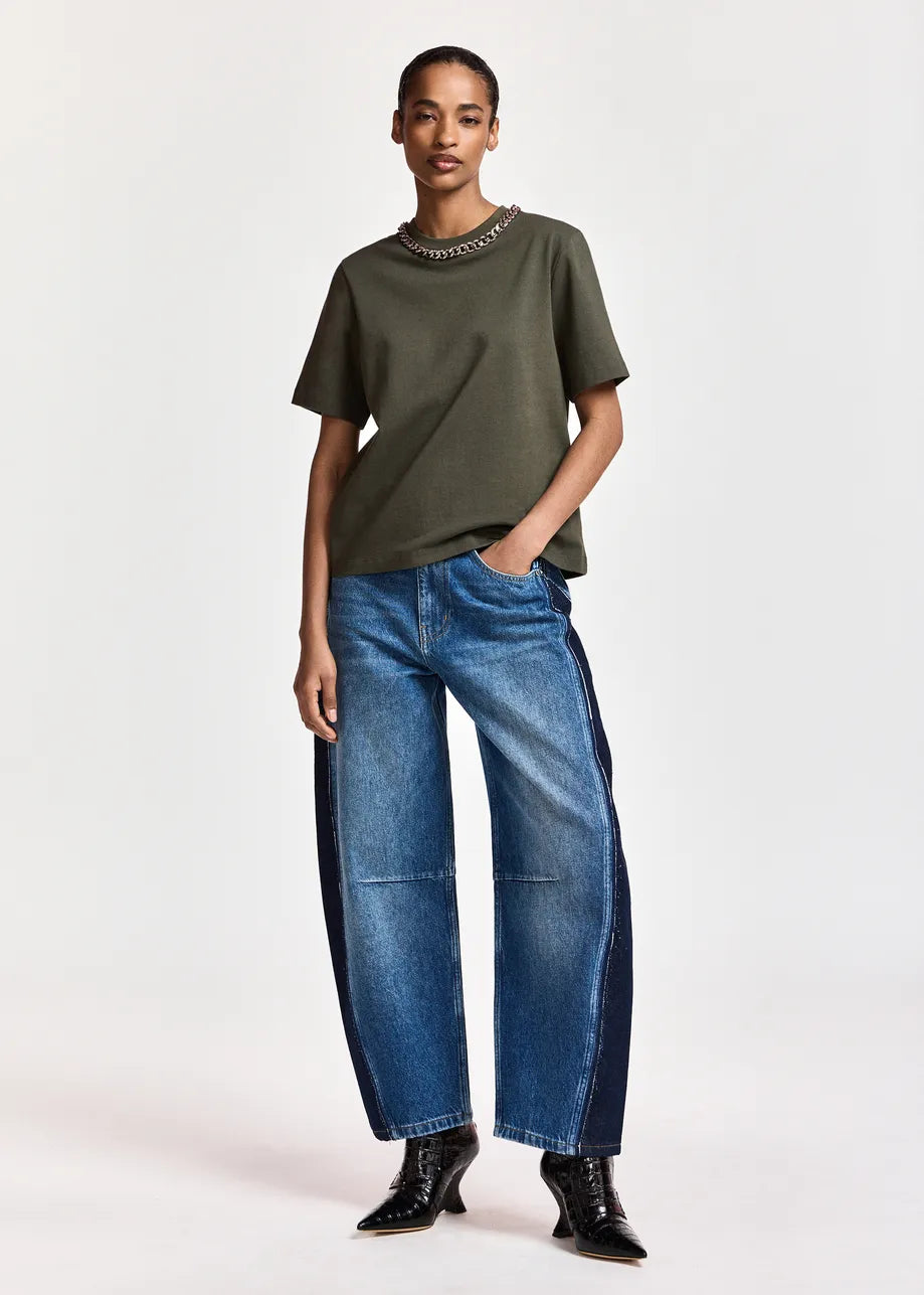 Essentiel Antwerp Klaim T-Shirt With Chain