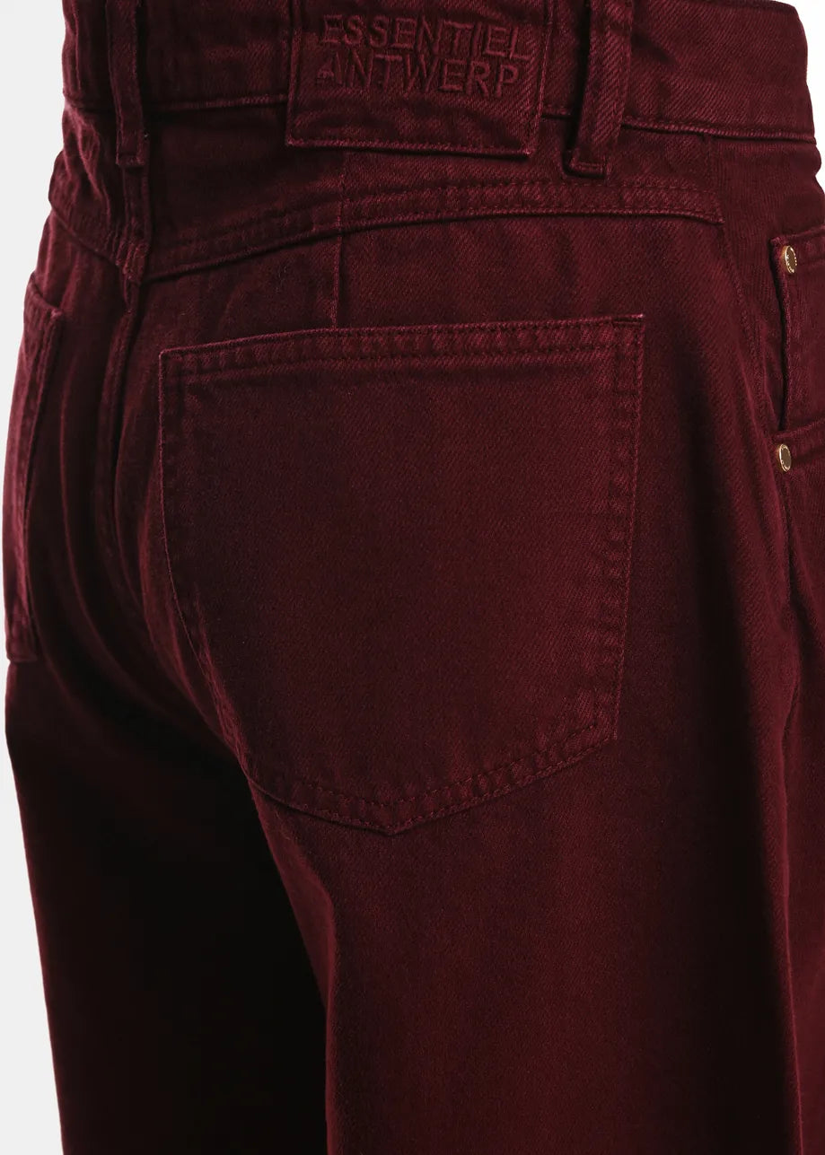 Essentiel Antwerp Kokos Burgundy Jeans