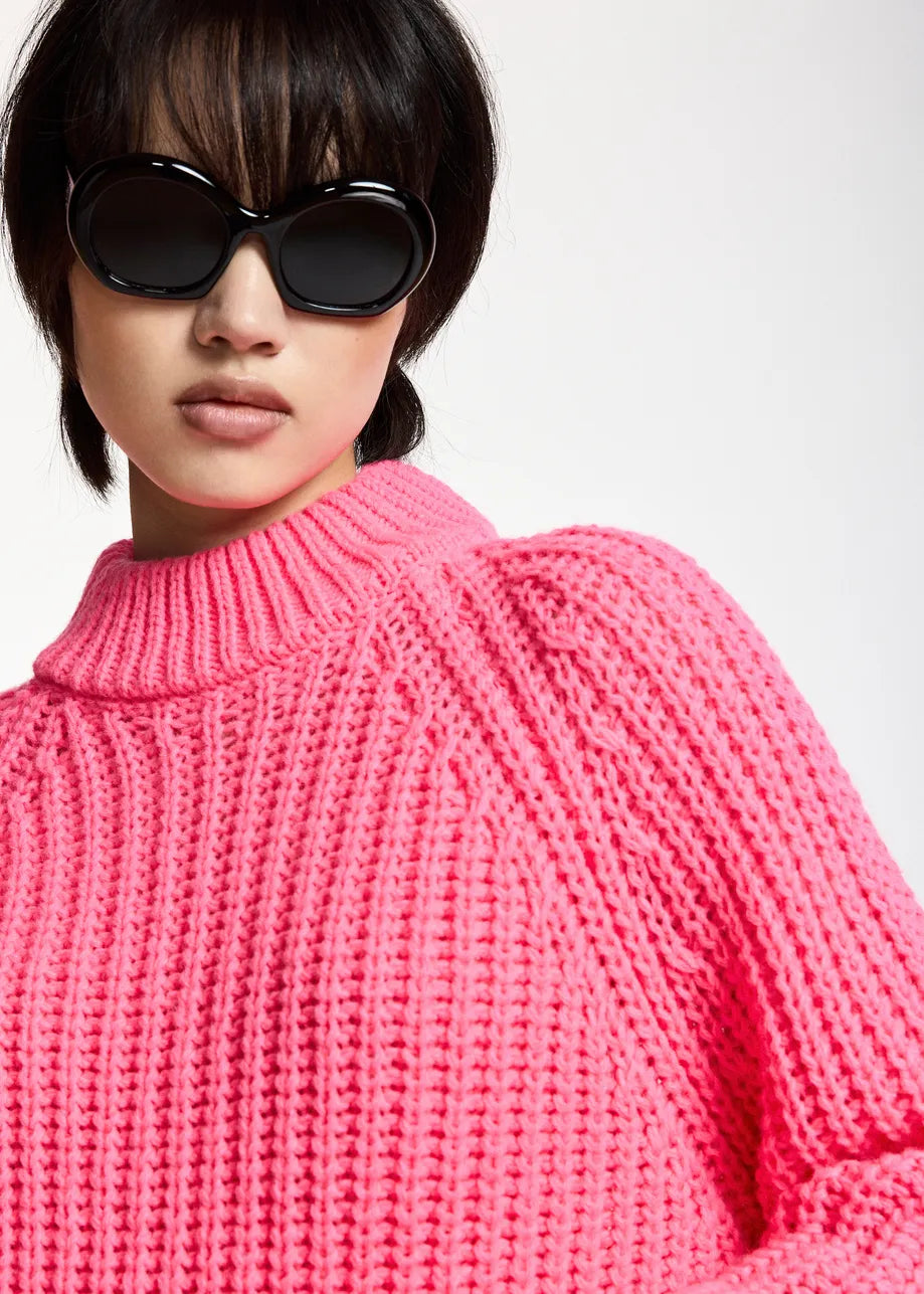 Essentiel Antwerp Kristian Pink Knitted Pullover
