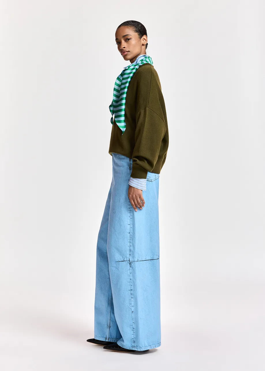 Essentiel Antwerp Kurtis Pullover With Scarf