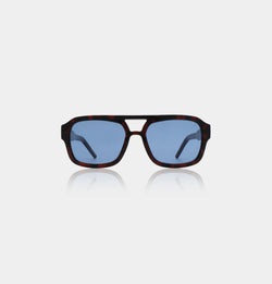 A.Kjaerbede Kaya Blue Tortoise Transparent Sunglasses