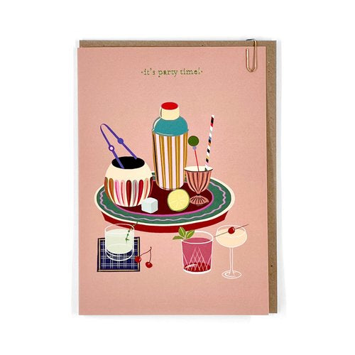 Decorative Objet Party Time Card