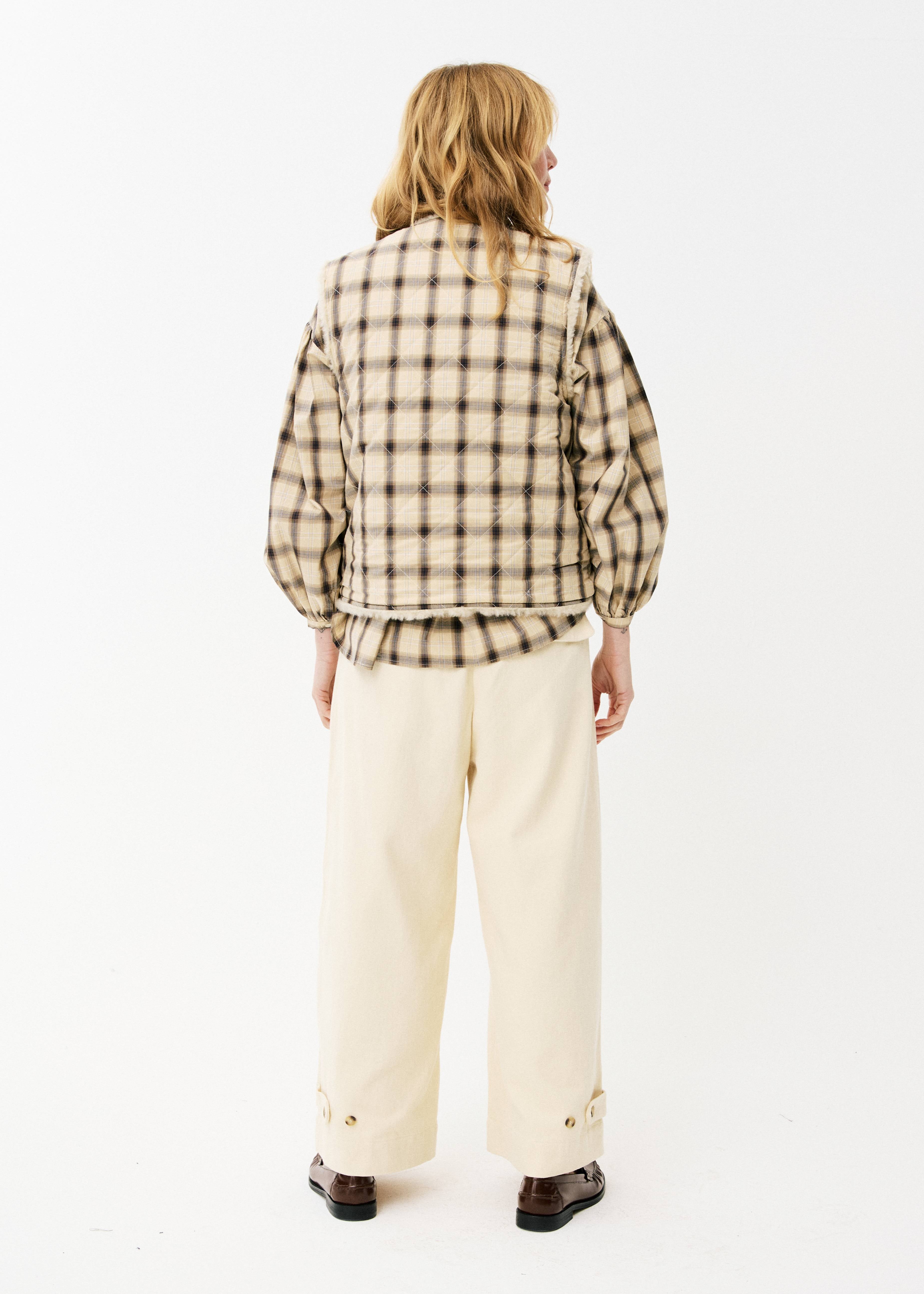 Maison Anana Alicia Beige Reversible Gilet 