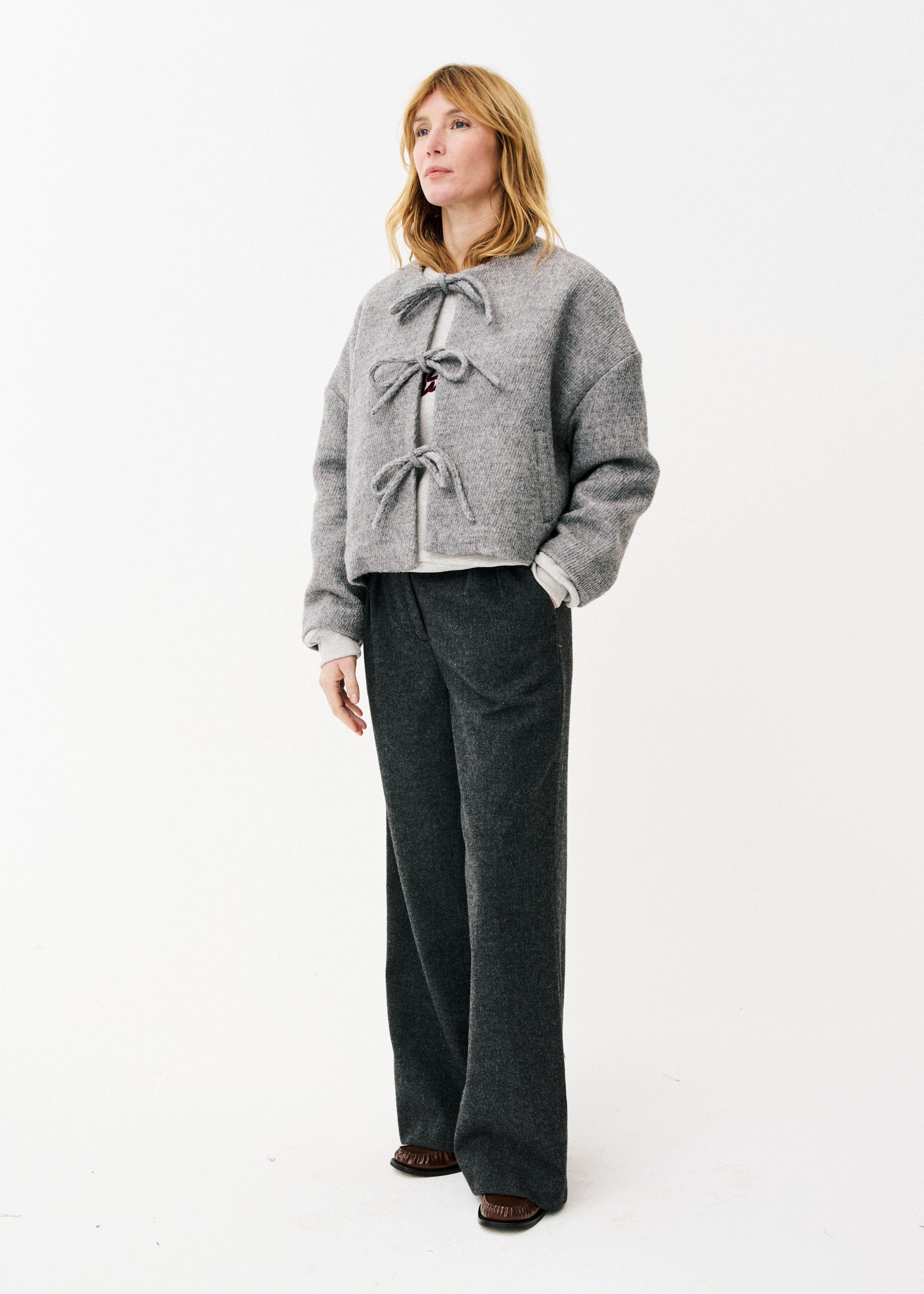 Maison Anana Priscilla Grey Jacket 