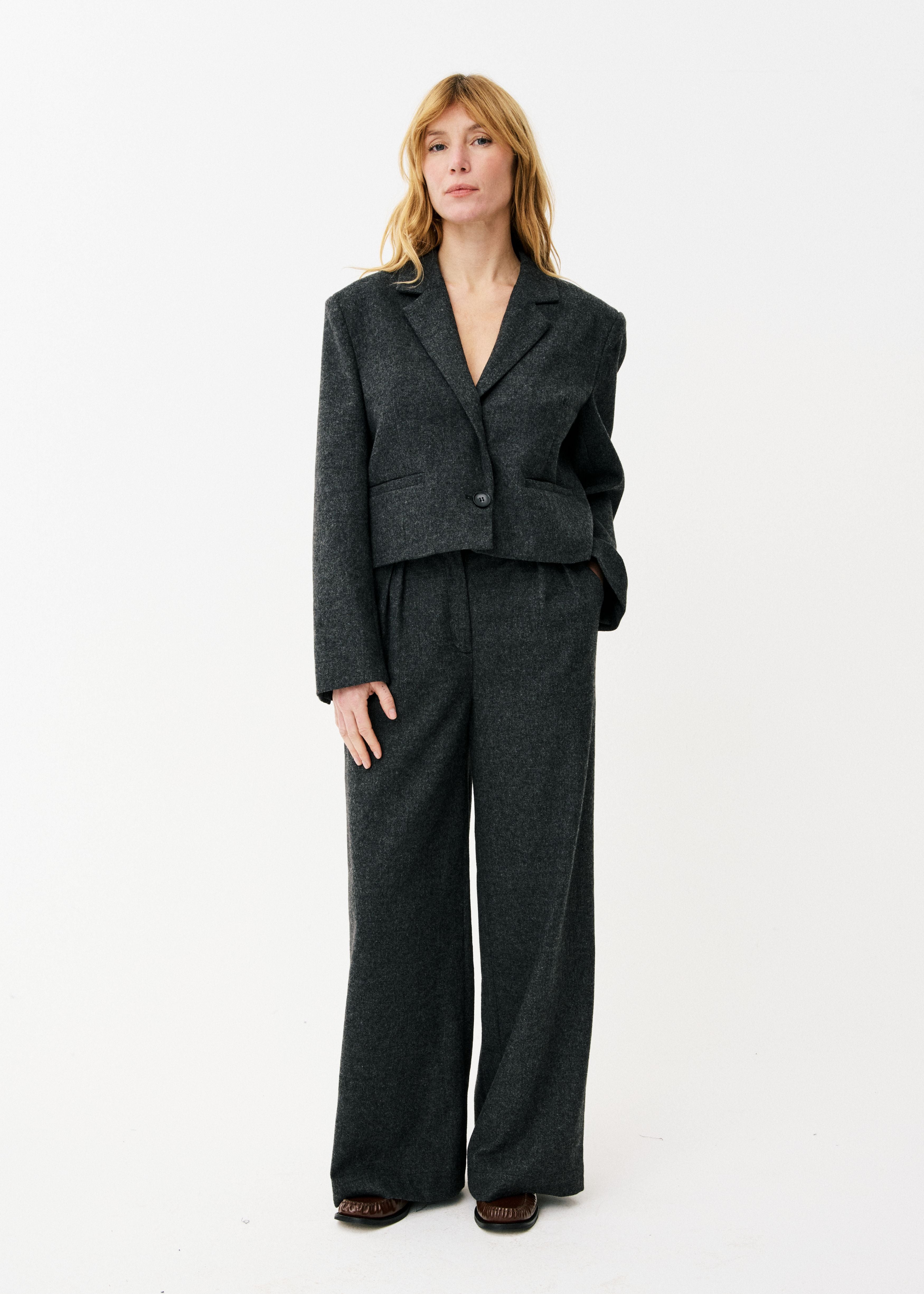 Maison Anana Sandy Grey Trouser