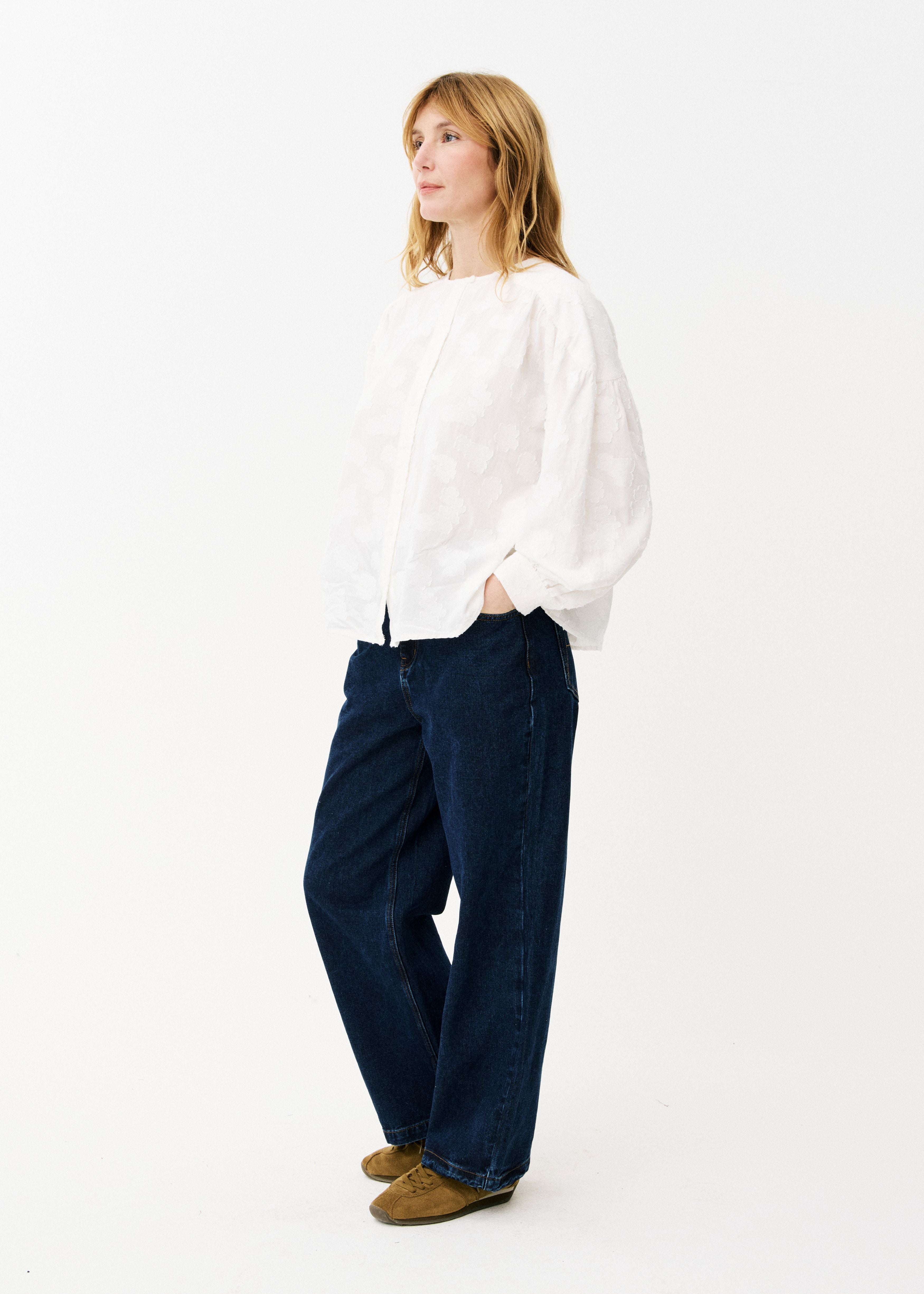 Maison Anana Aniella White Blouse