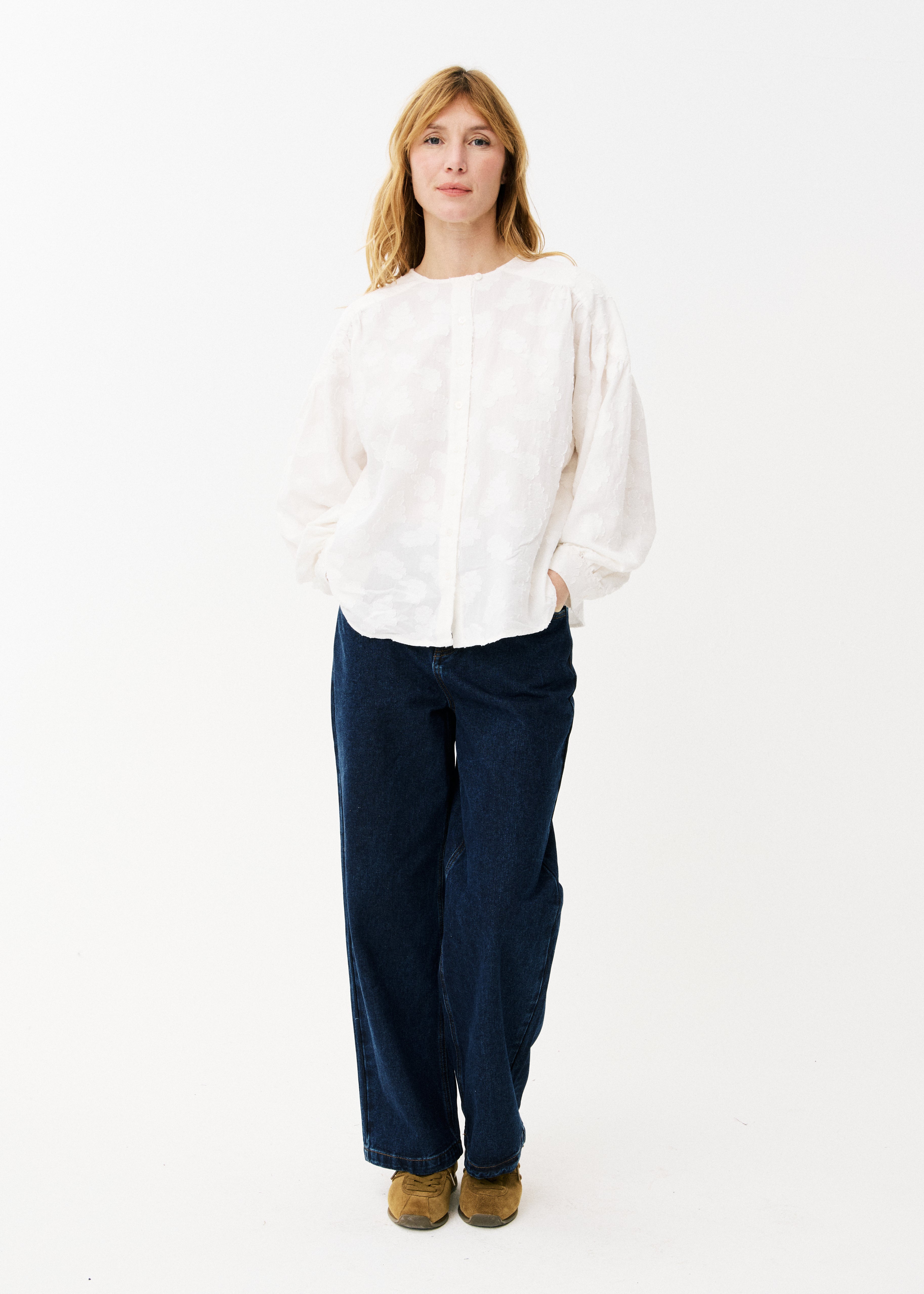 Maison Anana Aniella White Blouse