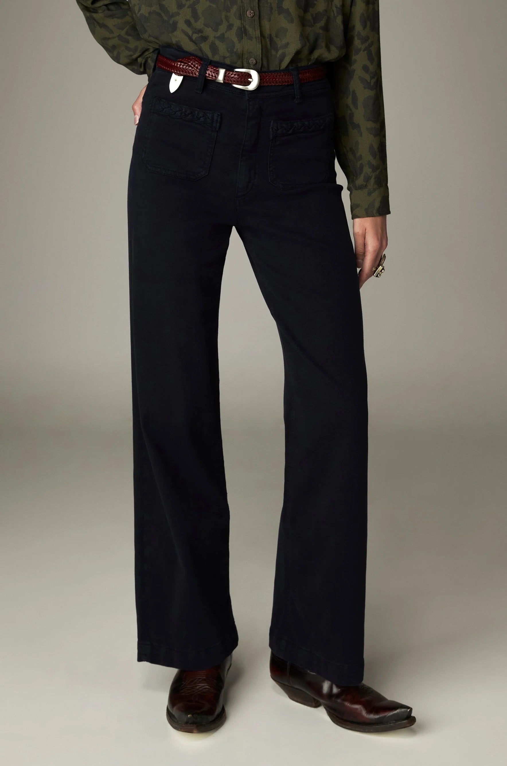 Maison Hotel Giuletta Navy Trouser