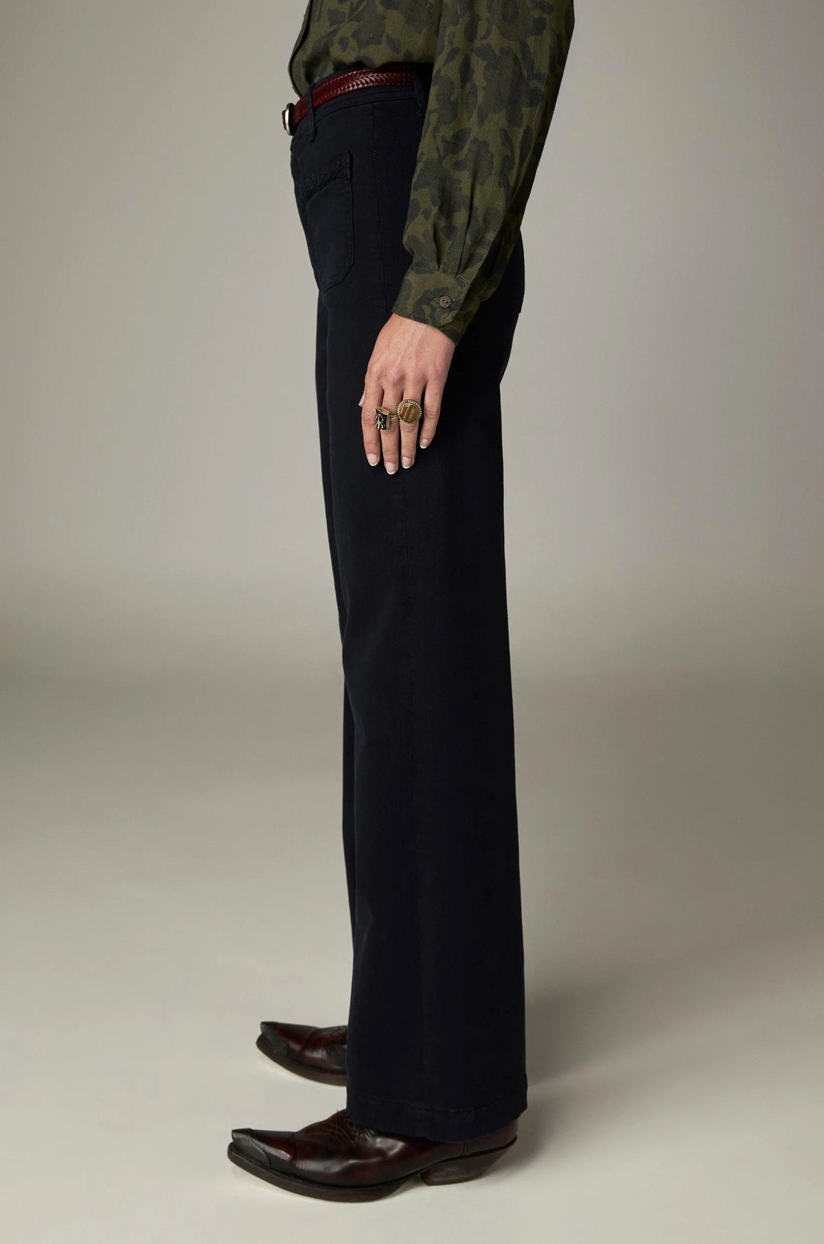 Maison Hotel Giuletta Navy Trouser