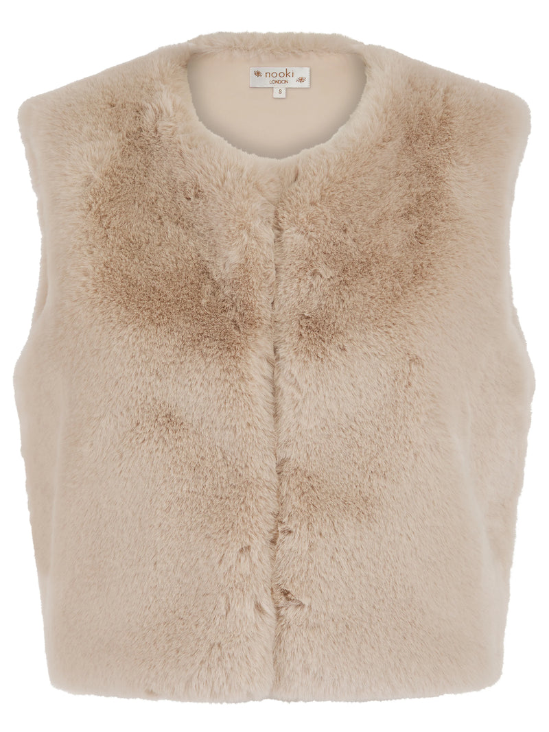 Nooki Edelweiss Gilet in Mink 