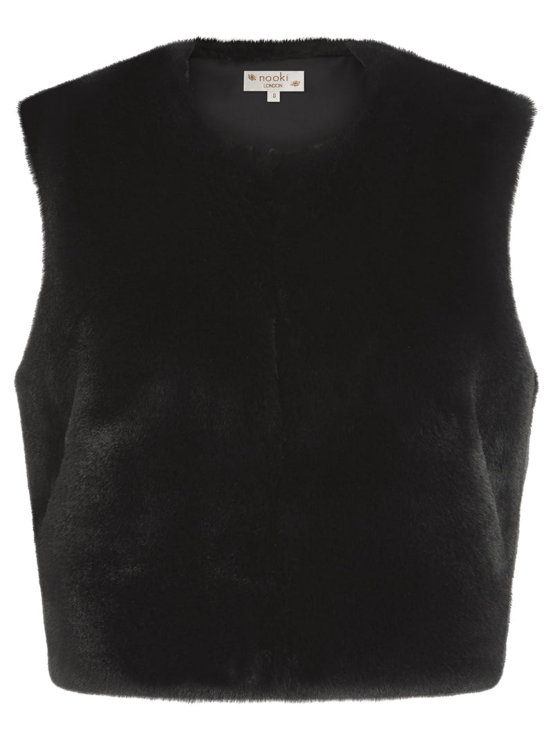 Nooki Edelweiss Gilet in Black