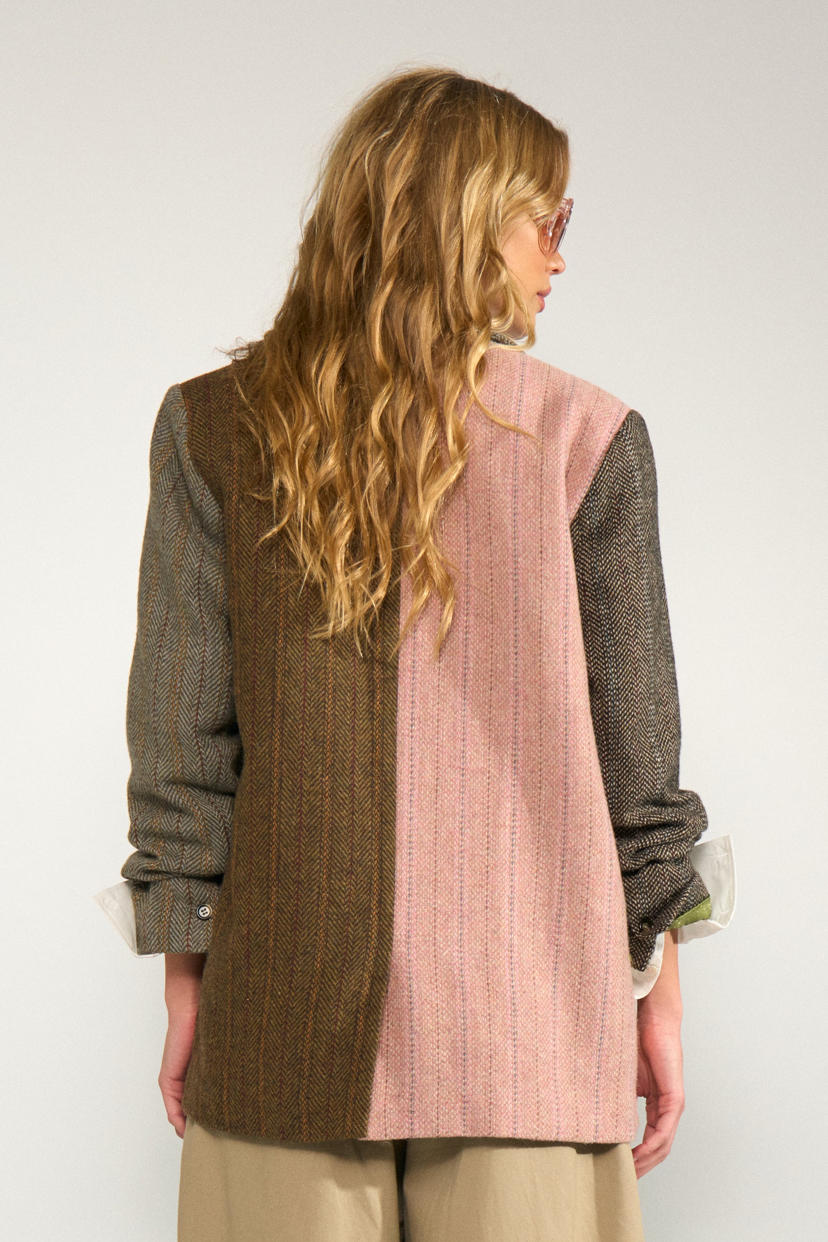 Numph Nuavey Herringbone Blazer
