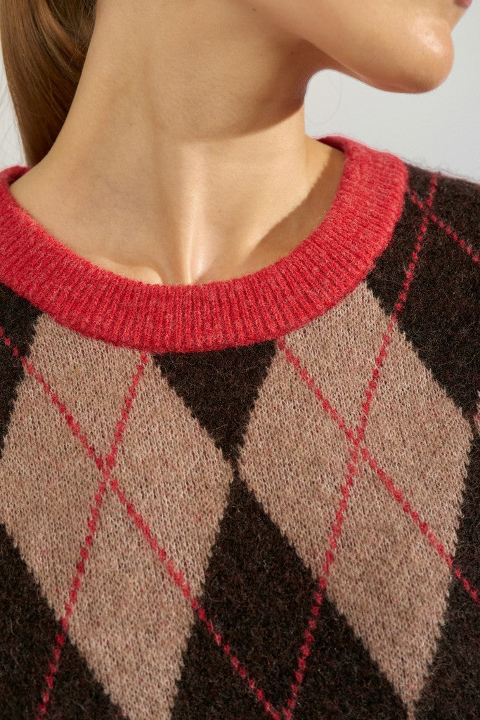 Numph Nutikla Argyle Vest