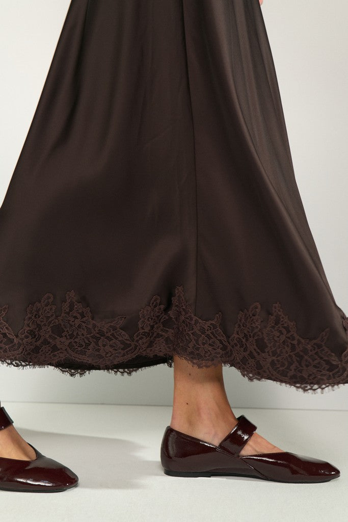 Numph Nunadine Satin Skirt