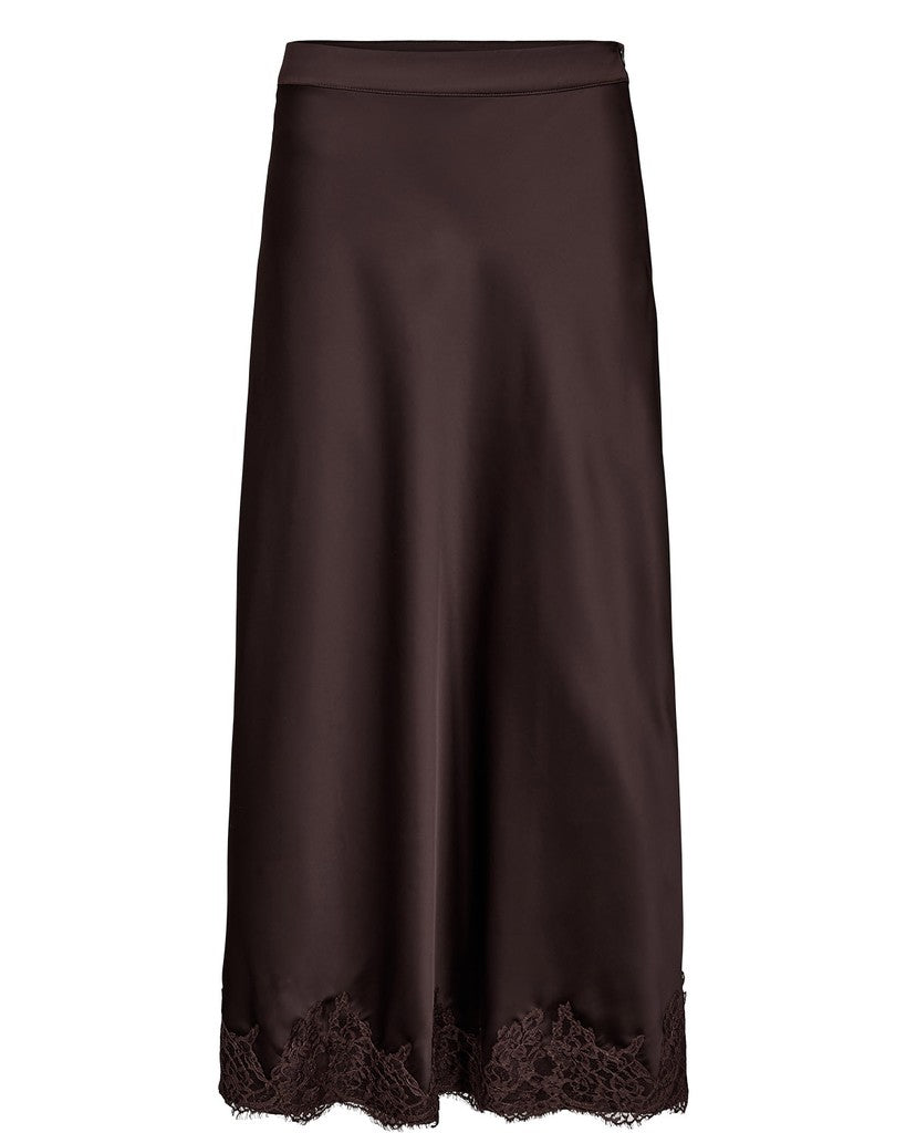 Numph Nunadine Satin Skirt