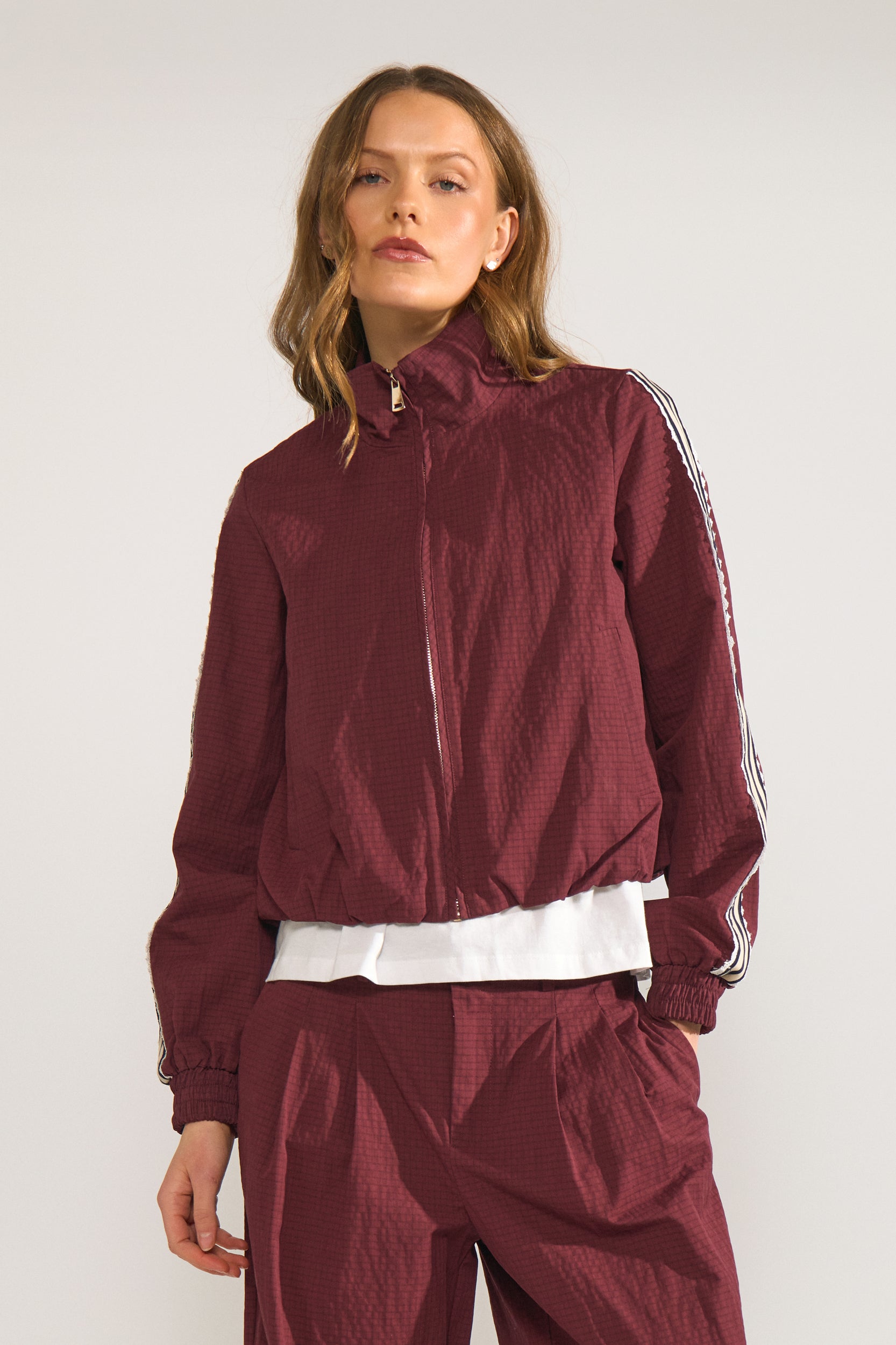 Numph Nutuja Fig Bomber Jacket