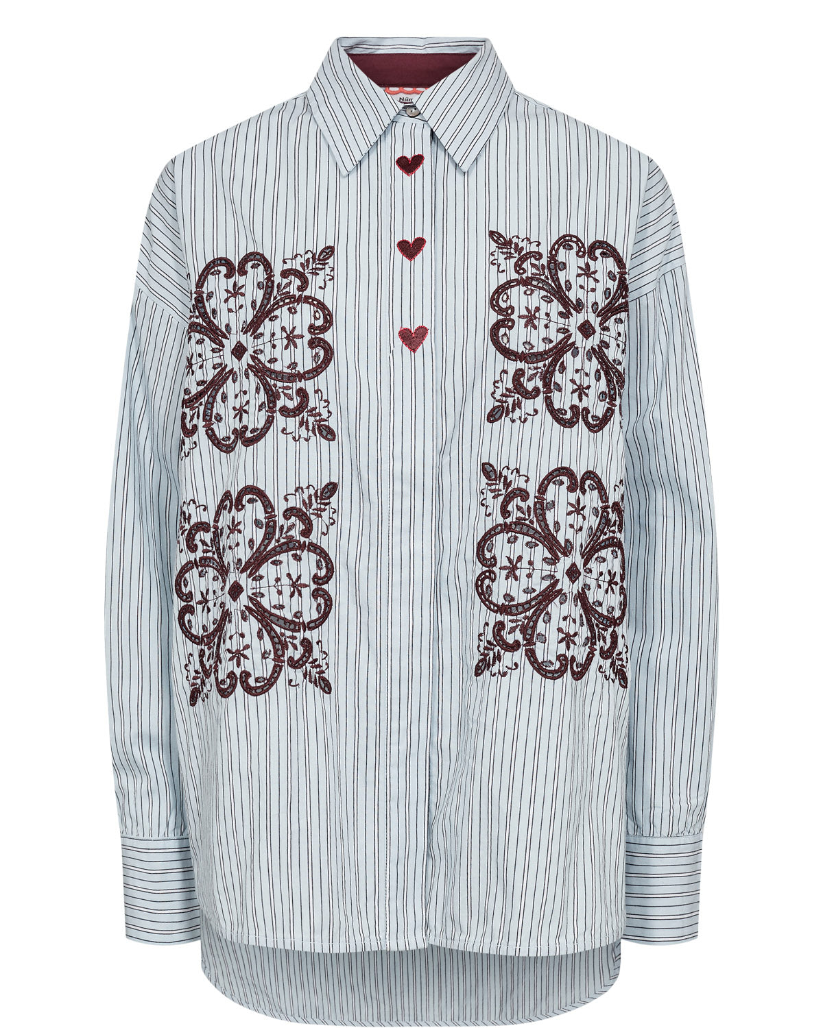 Numph Nuditty Blue Shirt