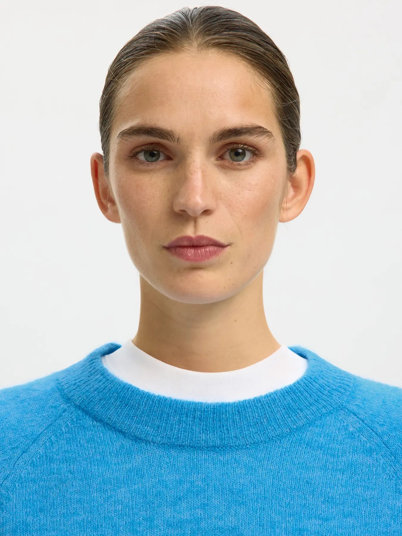 Selected Femme Lulu Malibu Blue Sweater