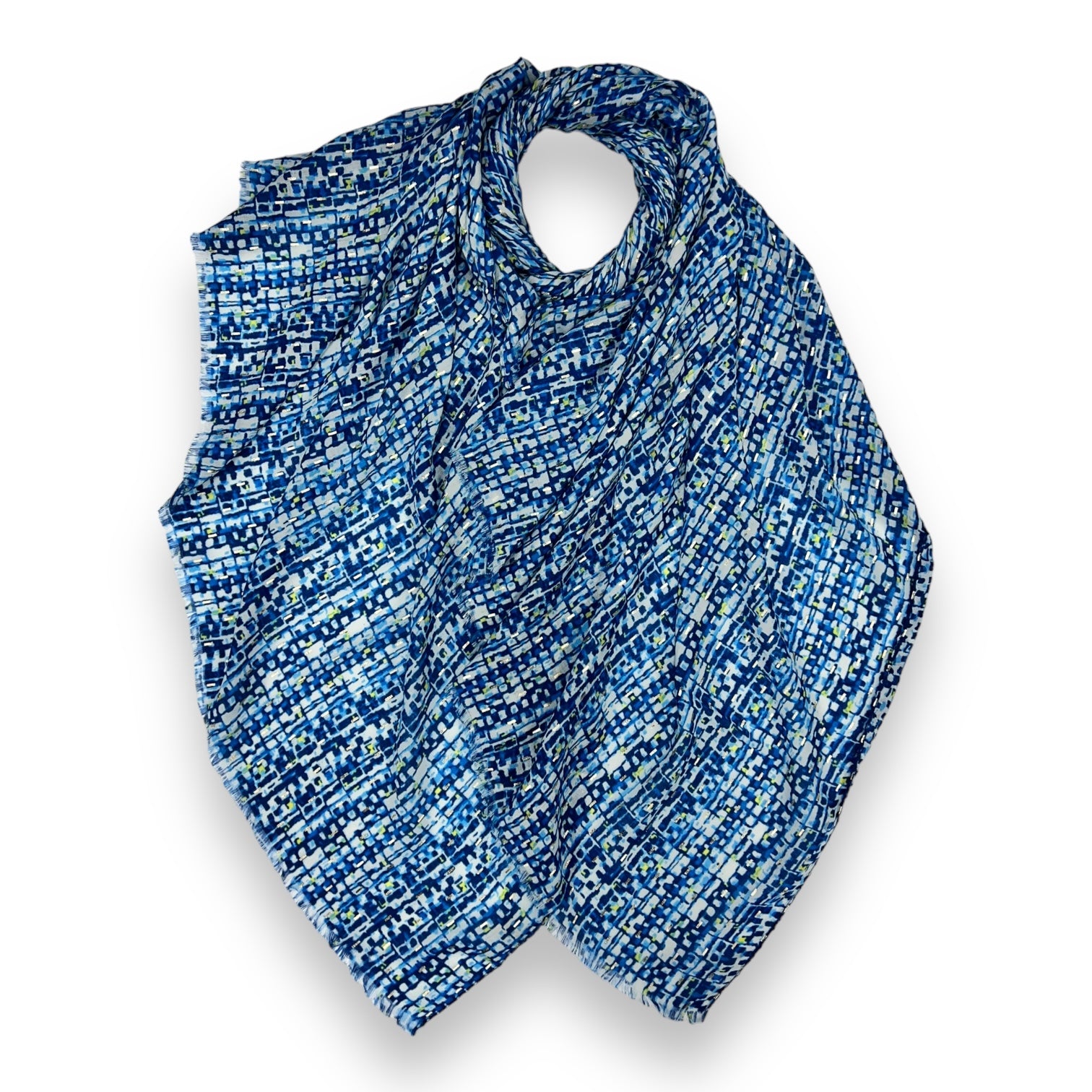 Precious Zip Print Scarf