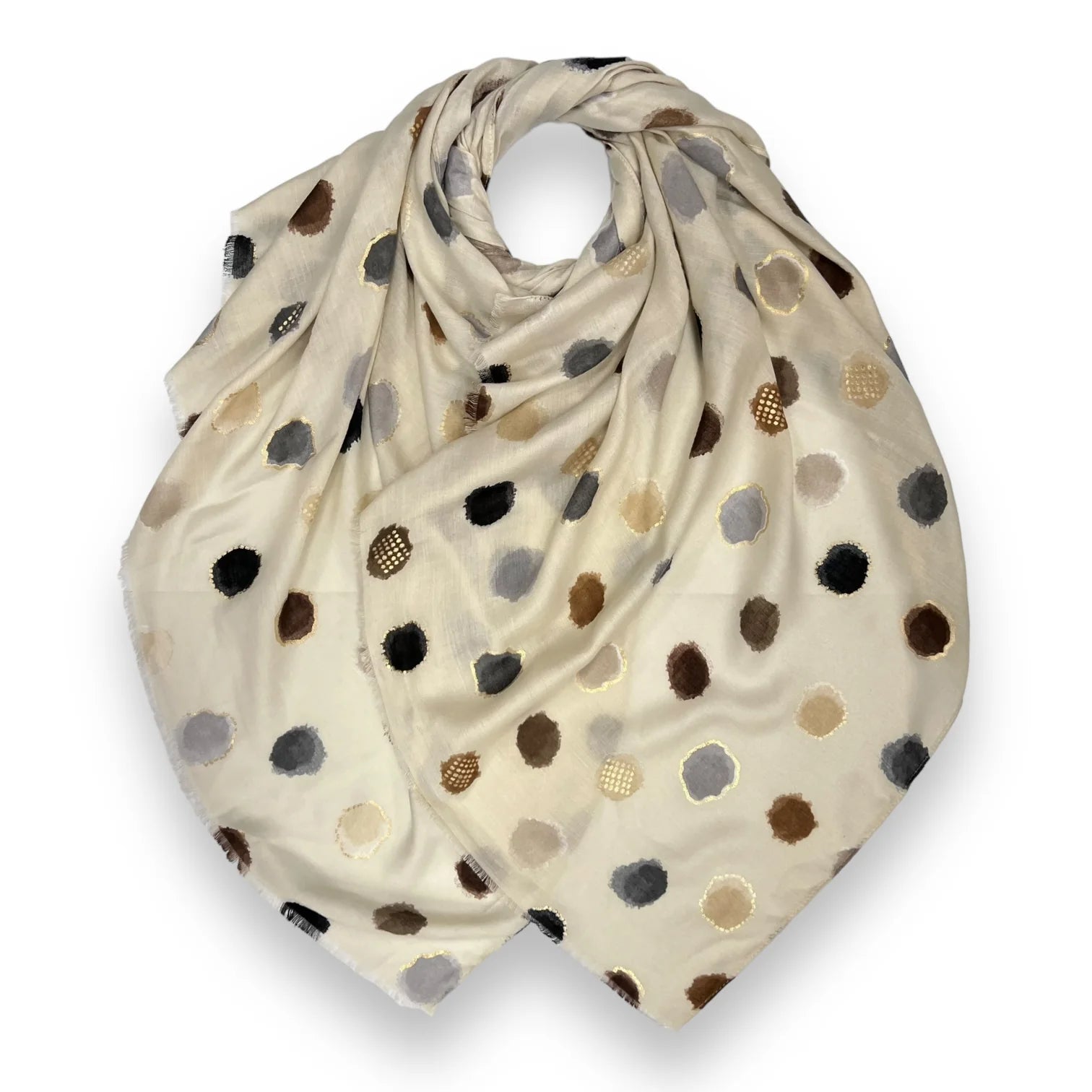 Precious Spotty Scarf