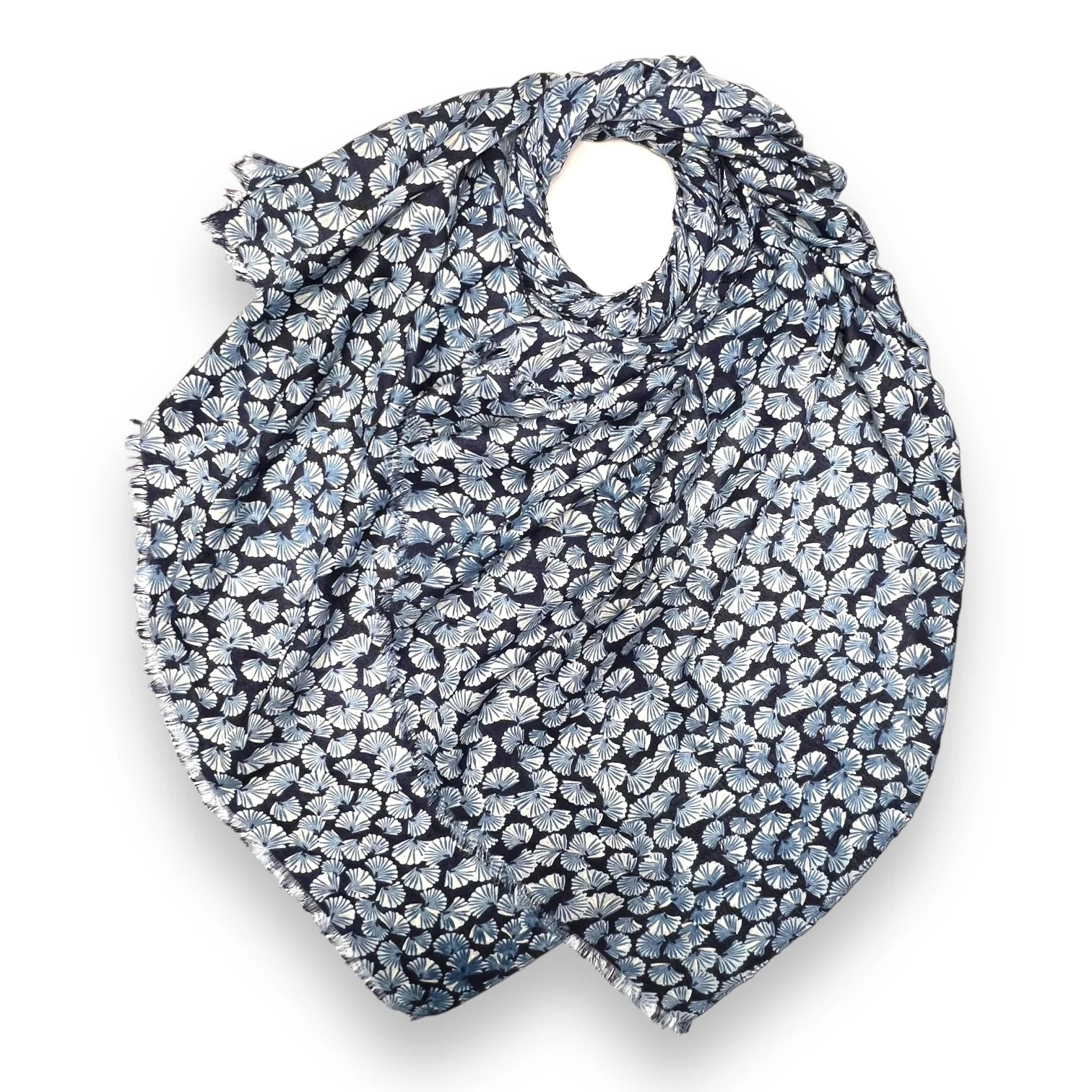 Precious Mini Shell Print Scarf