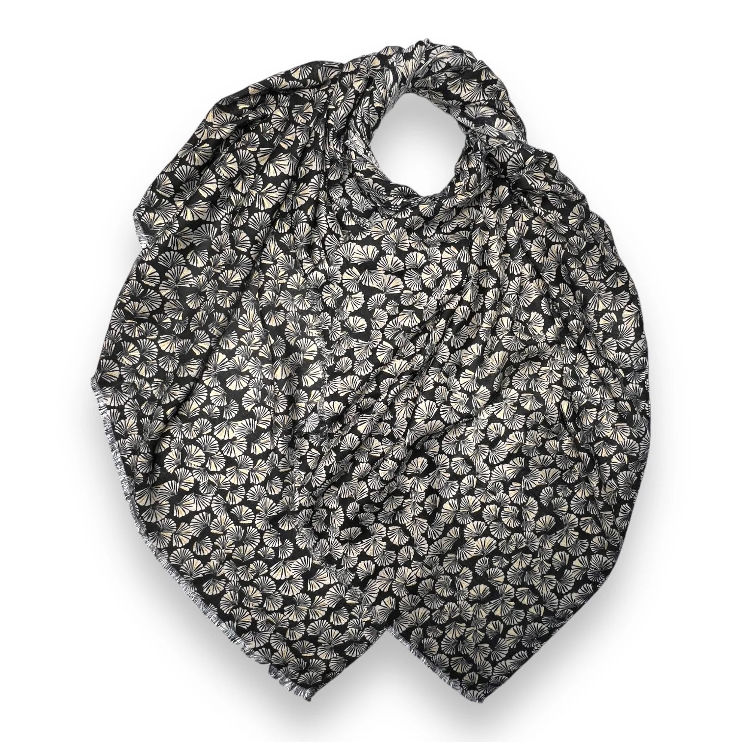 Precious Mini Shell Print Scarf