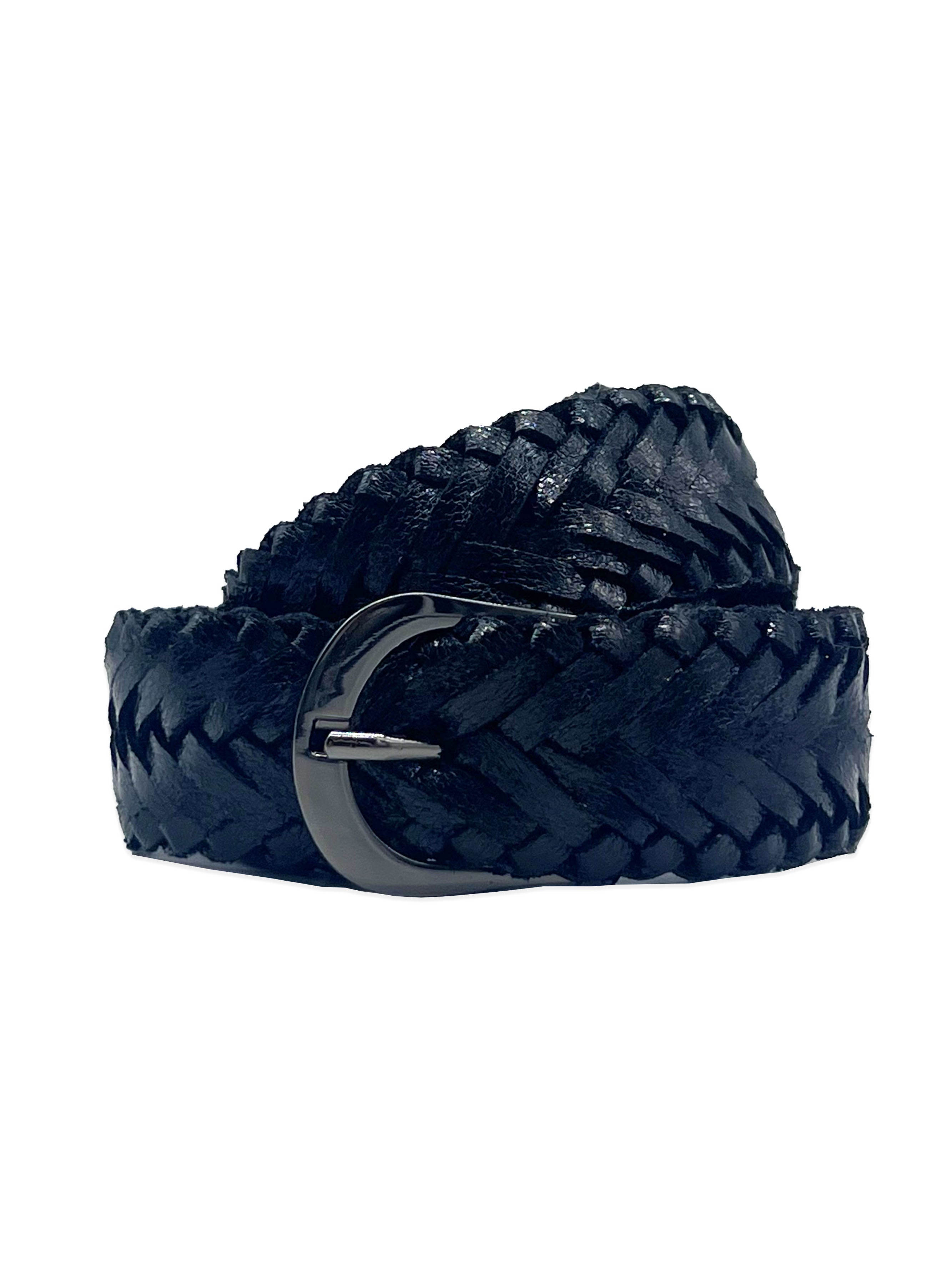 Nooki Rio Woven Belt in Black