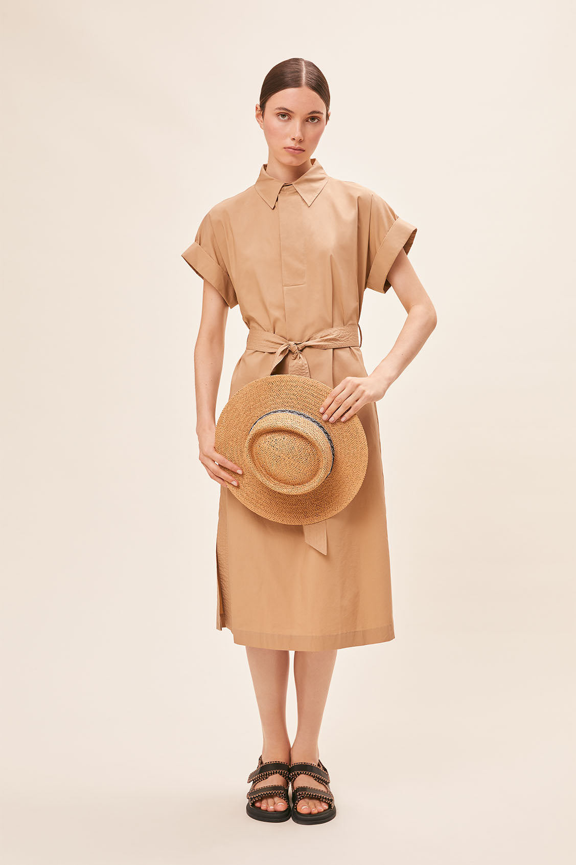 Suncoo Clodie Cotton Shirt Dress